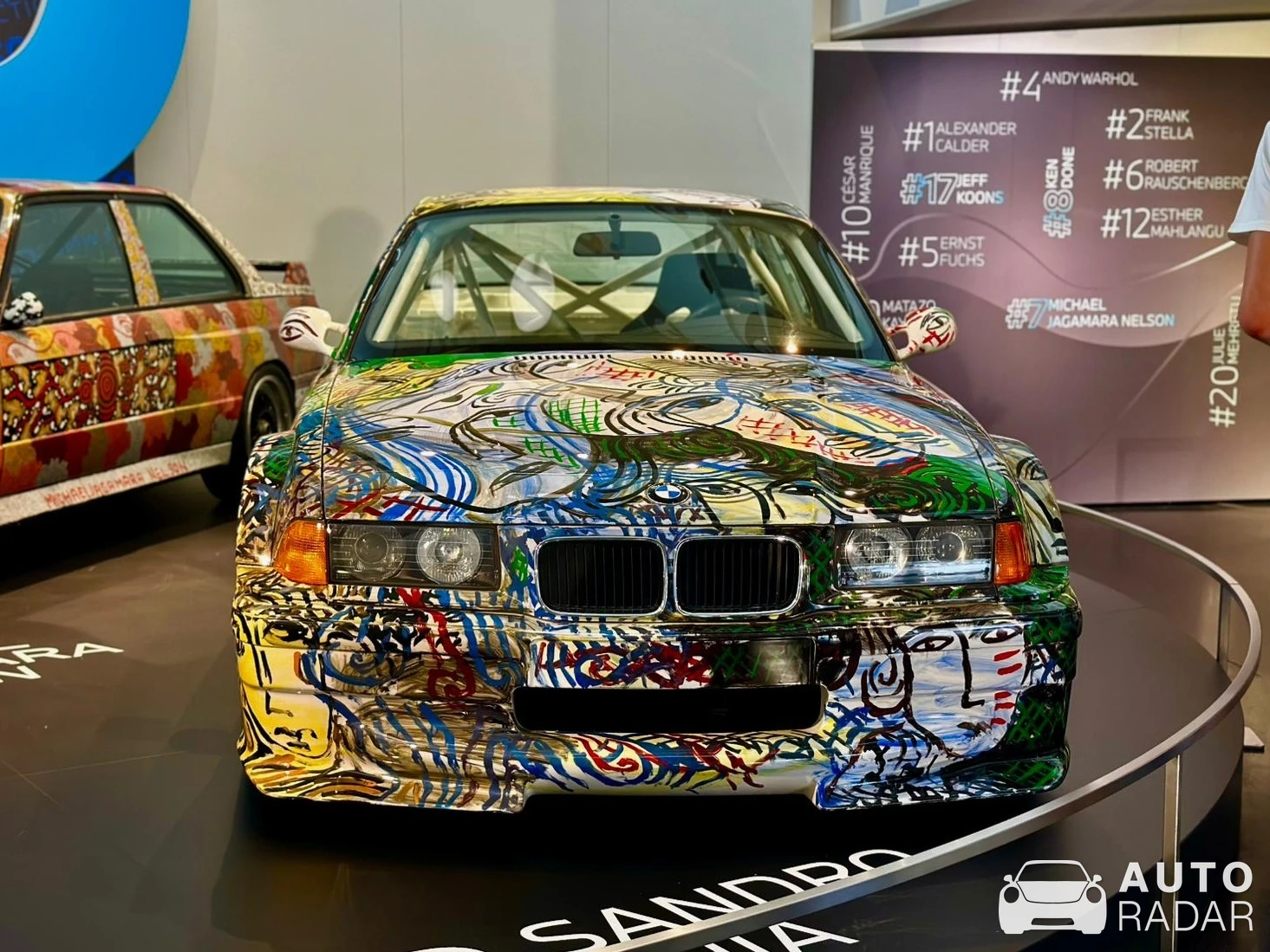 BMW M3 E36 DTM Art Car spotted in München