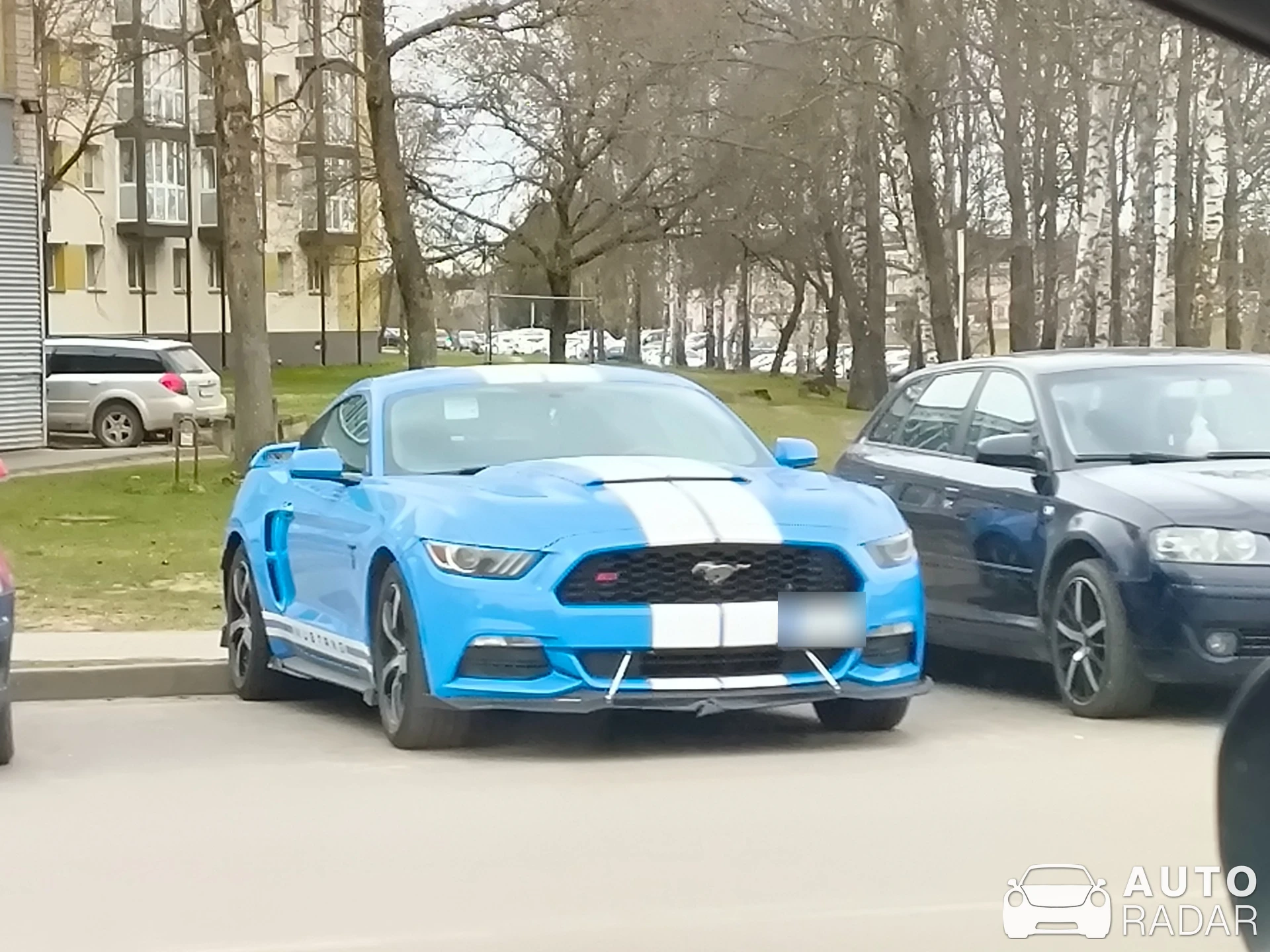 Ford Mustang S550 spotted in Utena