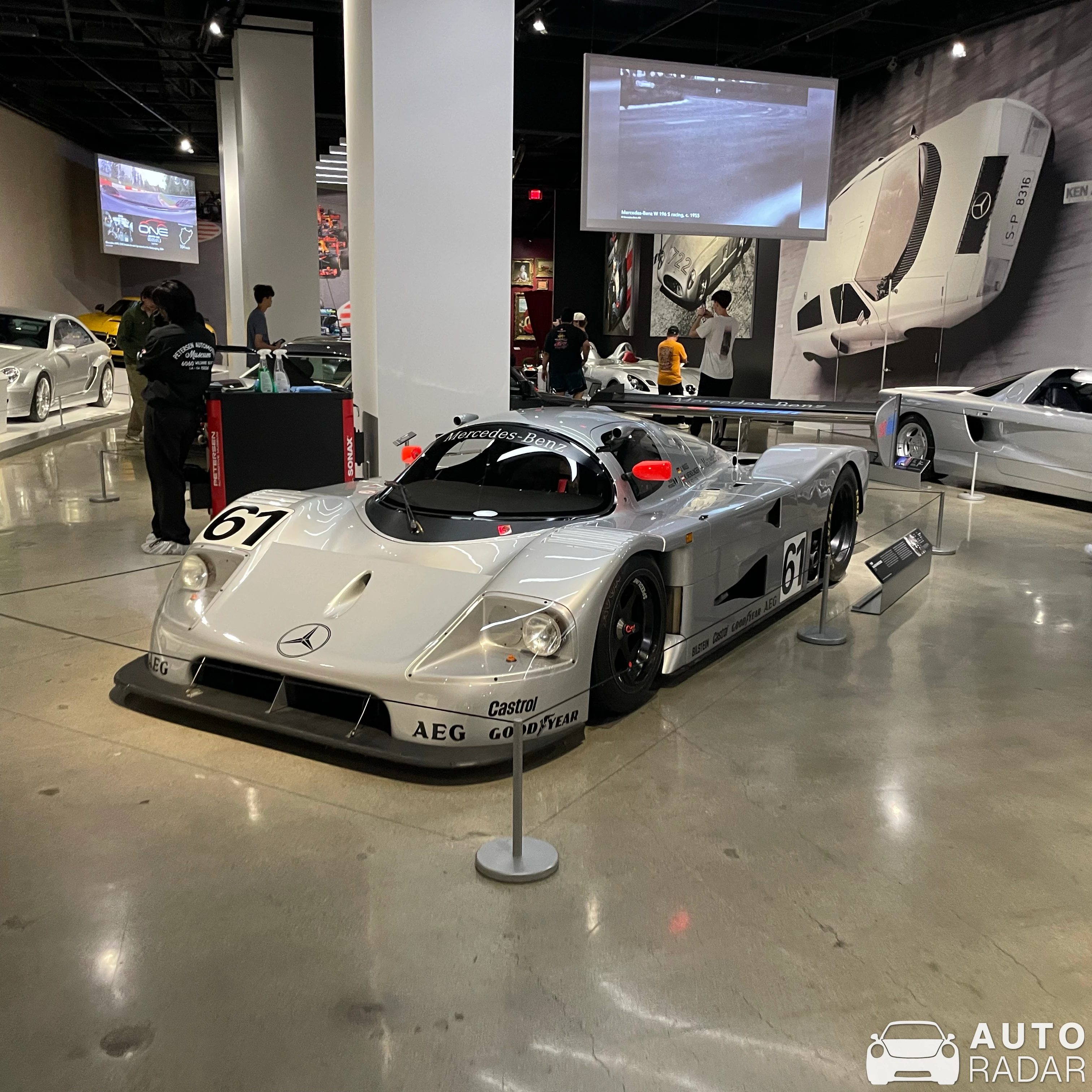 Sauber C9 spotted in Los Angeles
