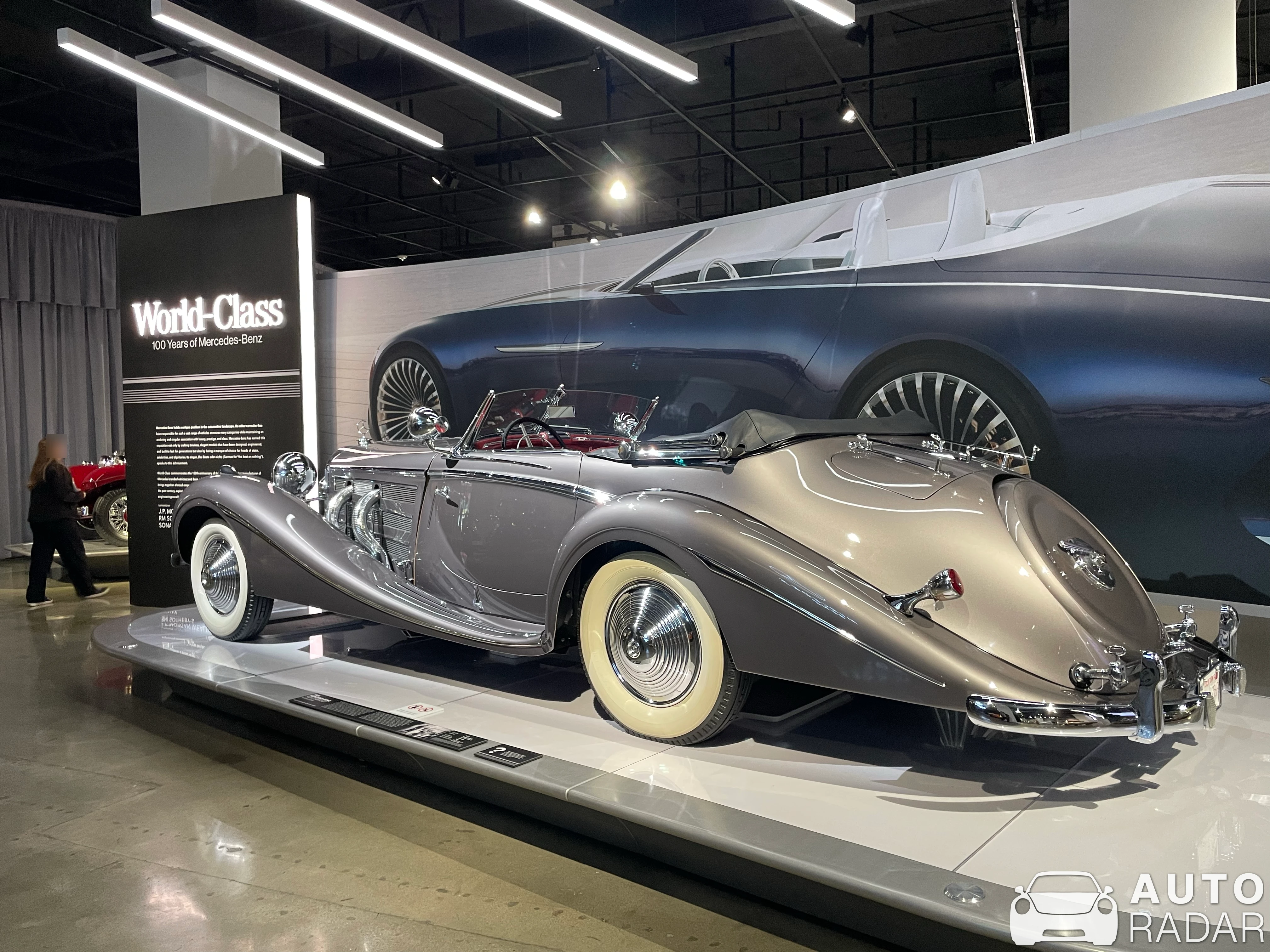 Mercedes-Benz 540K Special Roadster spotted in Los Angeles