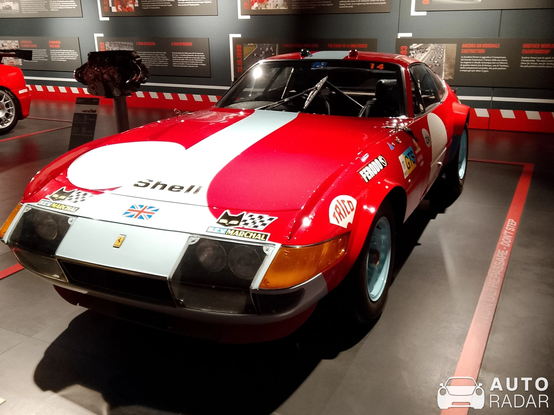 Ferrari 365 GTB/4 Daytona Competizione S1 spotted in Maranello