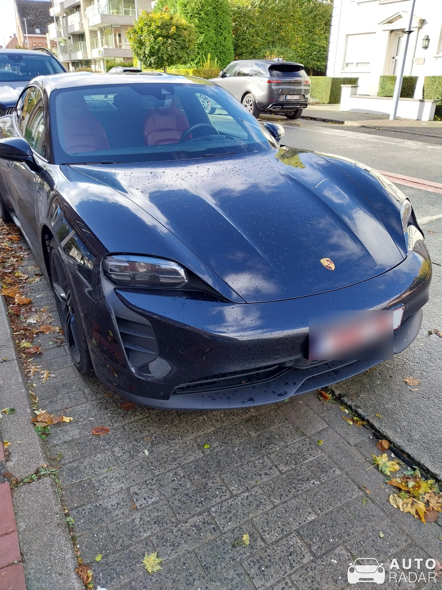 Porsche Taycan 4S spotted in Wielsbeke, Belgium