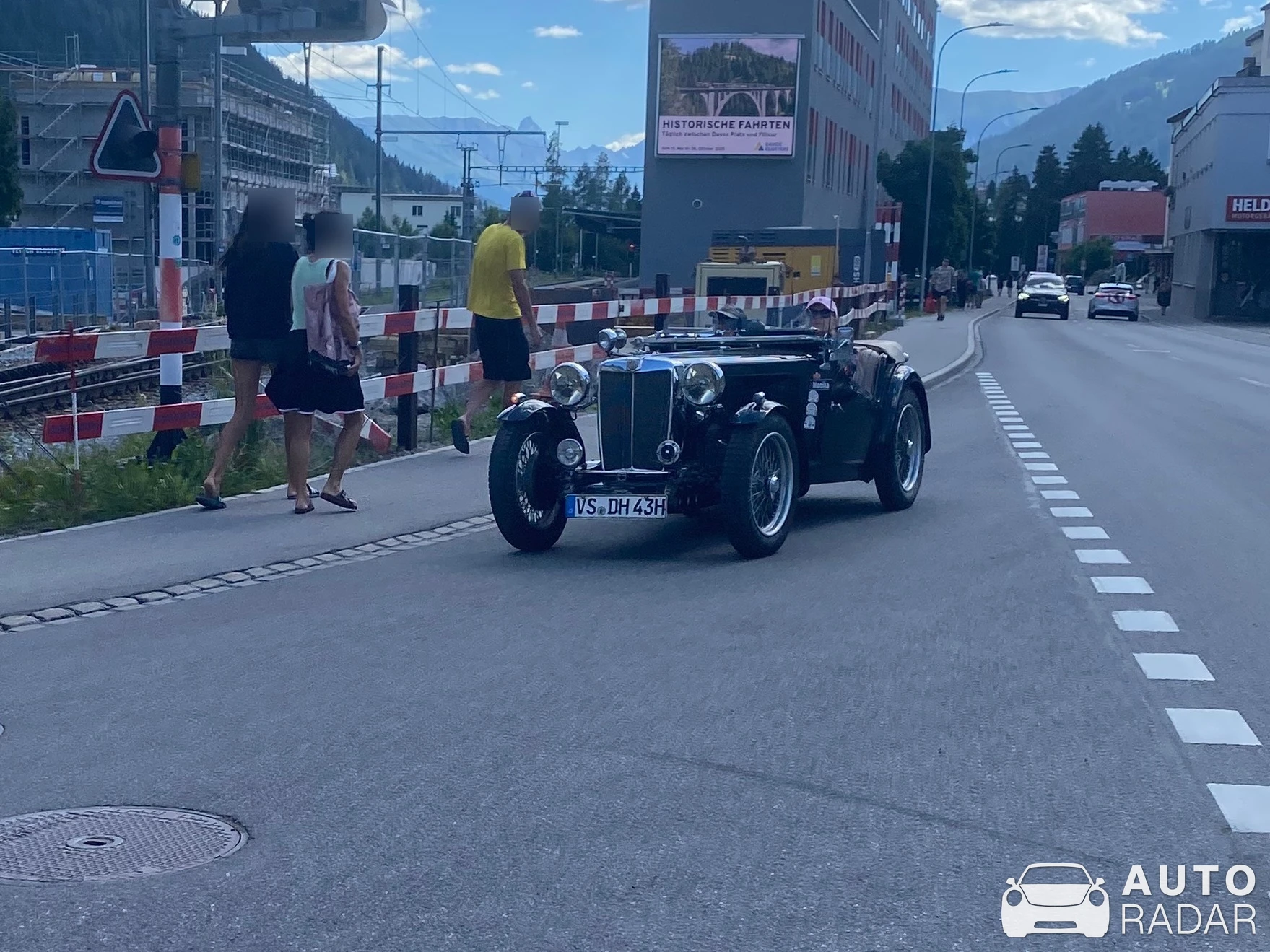 MG P-Type spotted in Davos