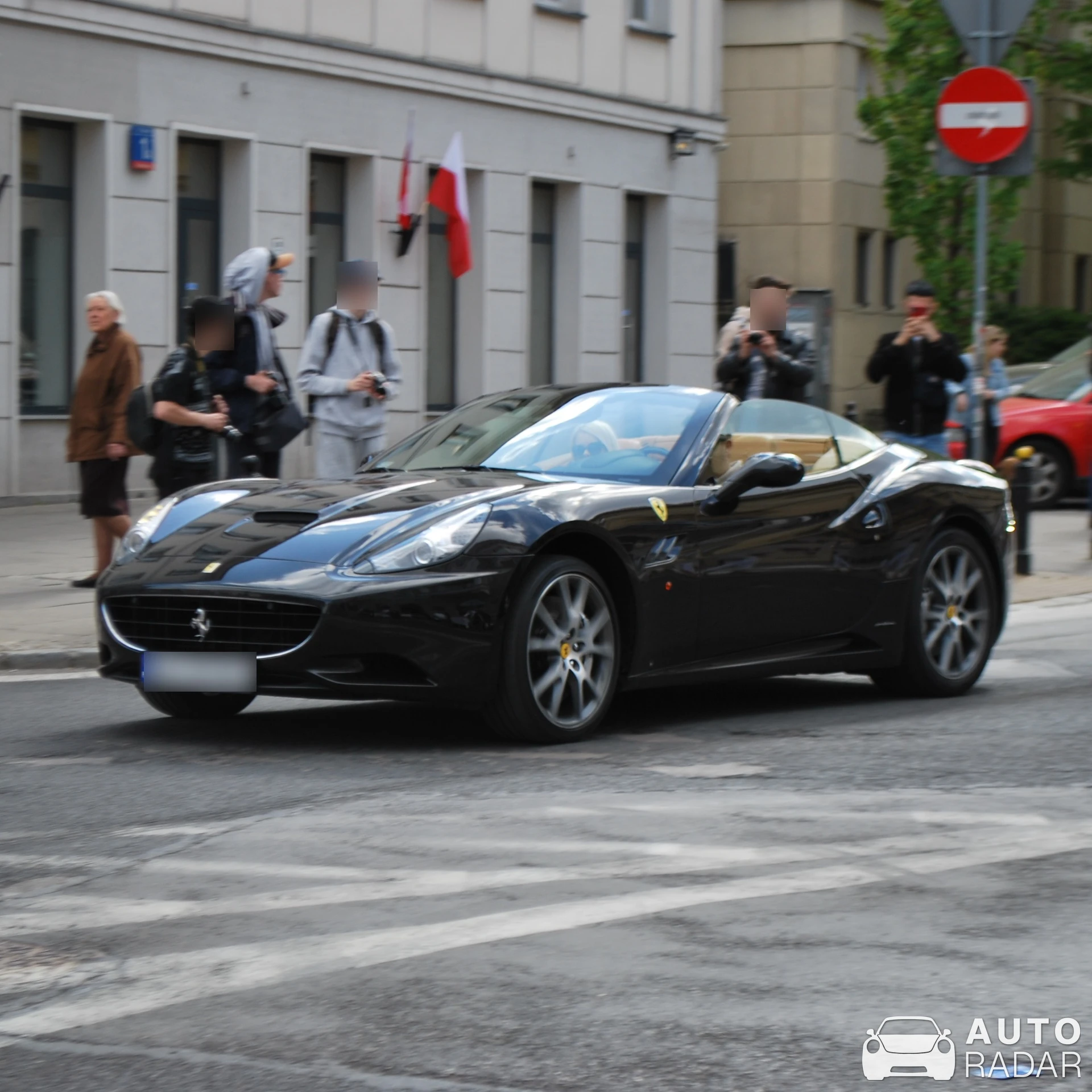 Ferrari California spotted in Warszawa, Poland