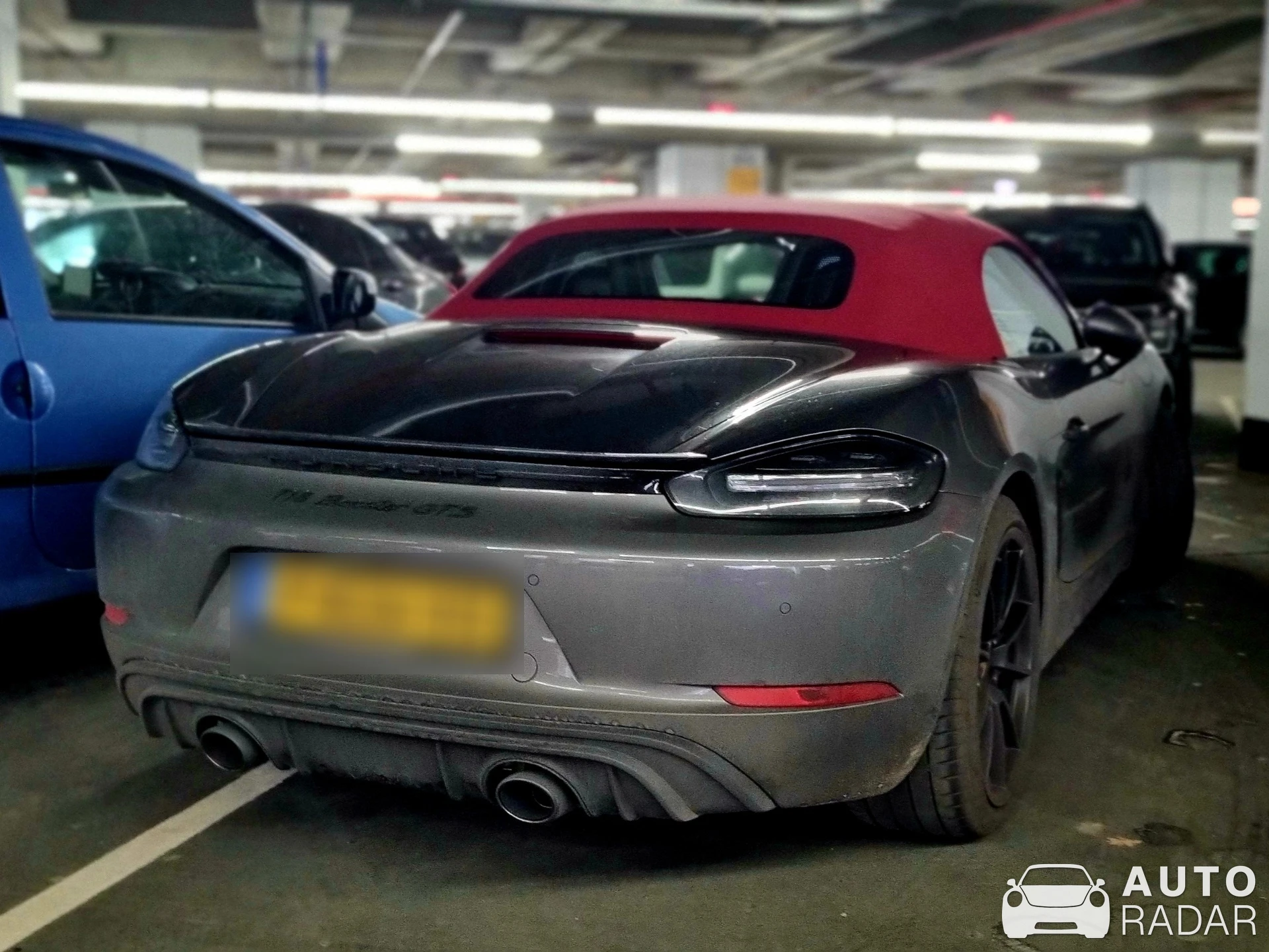 Porsche 718 Boxster GTS spotted in Rotterdam, Netherlands