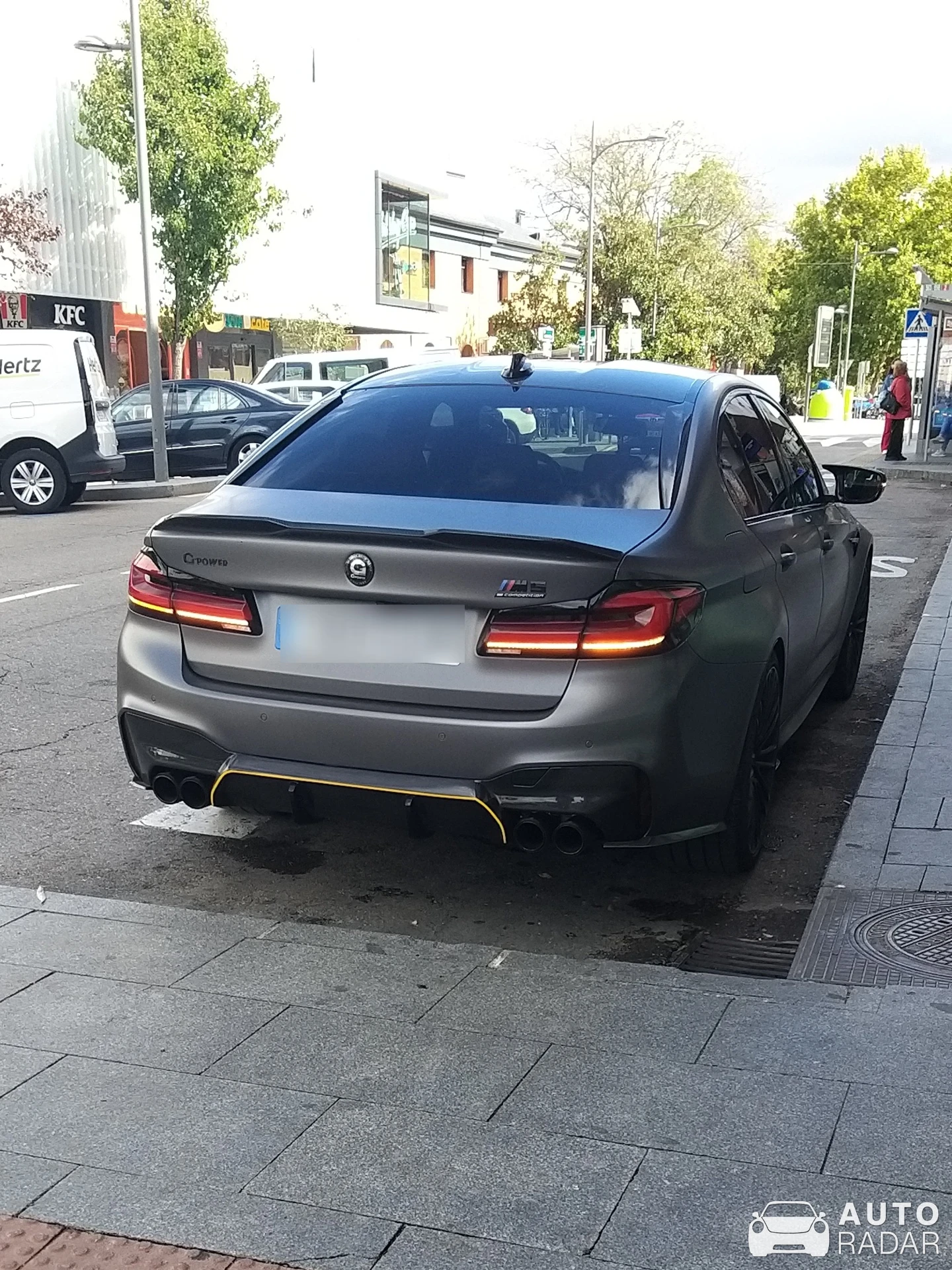 BMW M5 F90 Competition spotted in Pozuelo de Alarcón, España