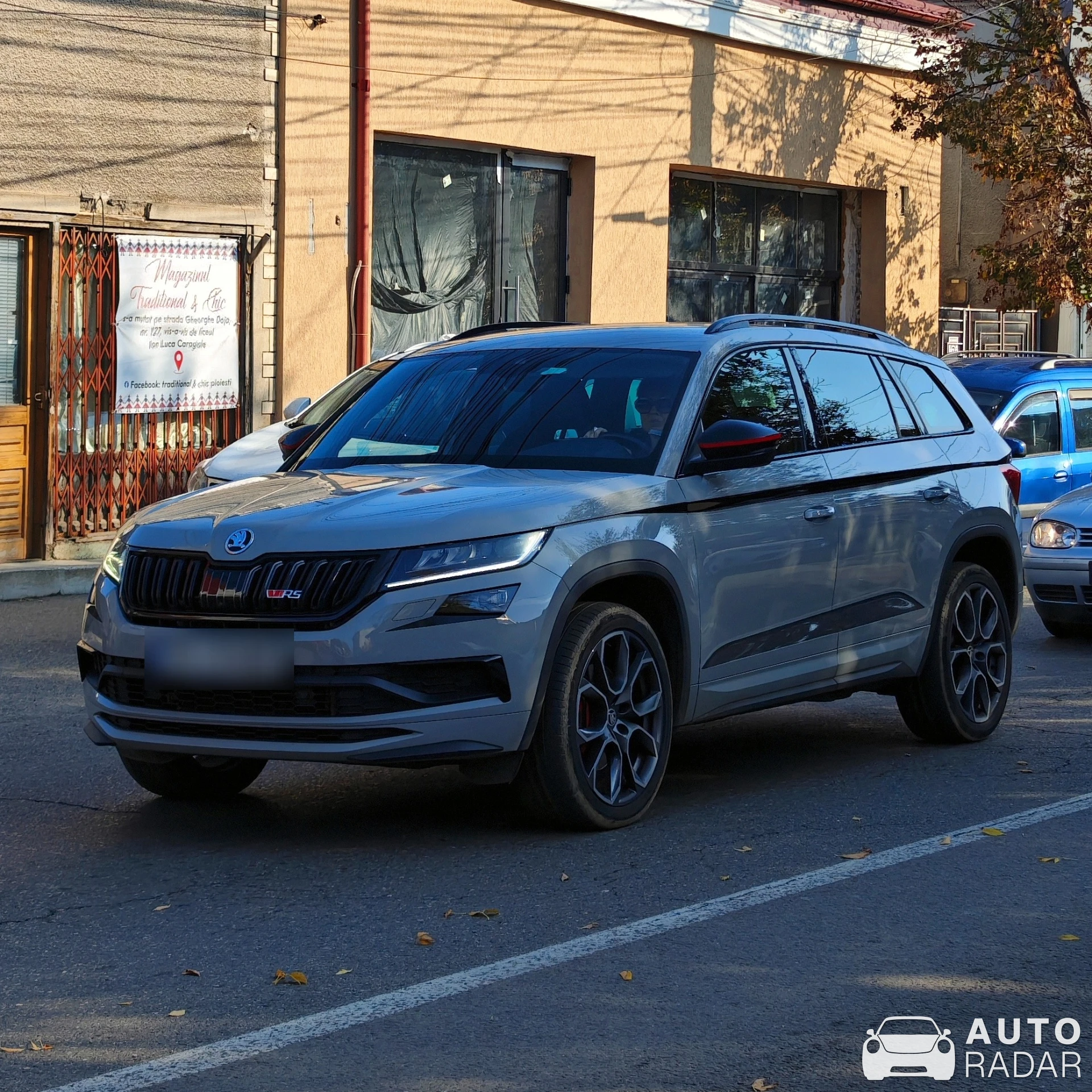 Škoda Kodiaq vRS spotted in Ploiești