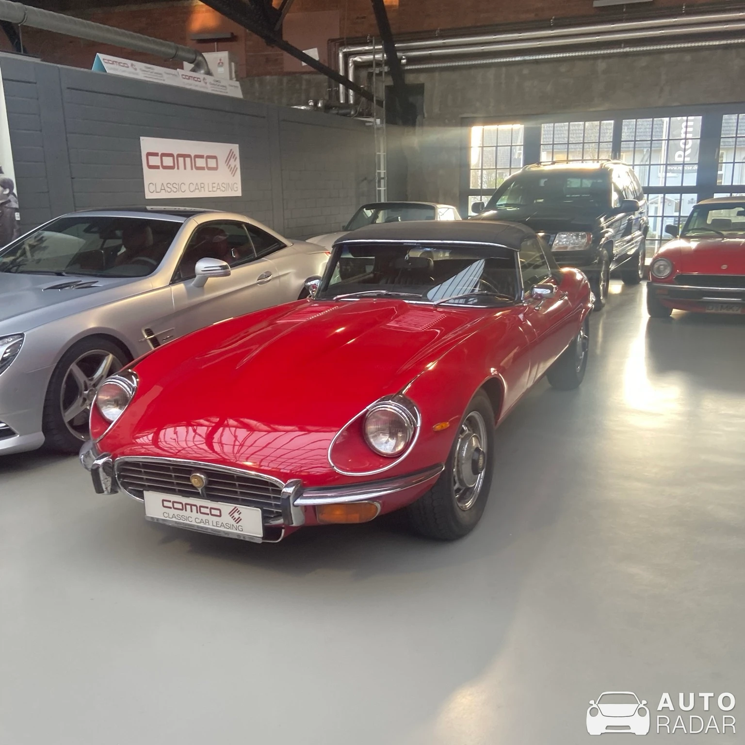Jaguar E-Type Series 3 V-12 Roadster spotted in Düsseldorf