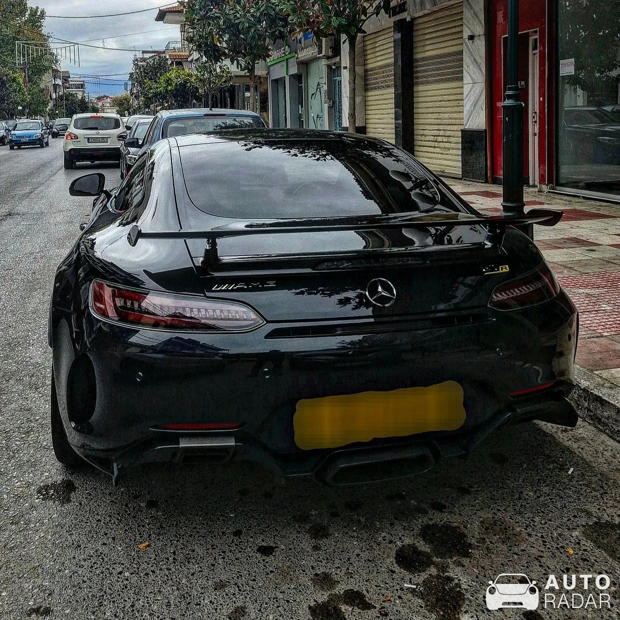 Mercedes-AMG GT R C190 spotted in Skydra, Greece