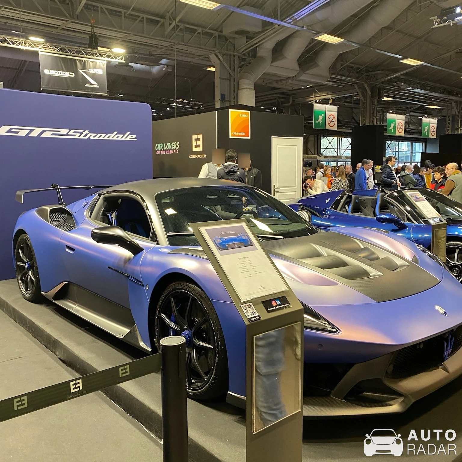 Maserati MC20 GT2 Stradale spotted in Paris