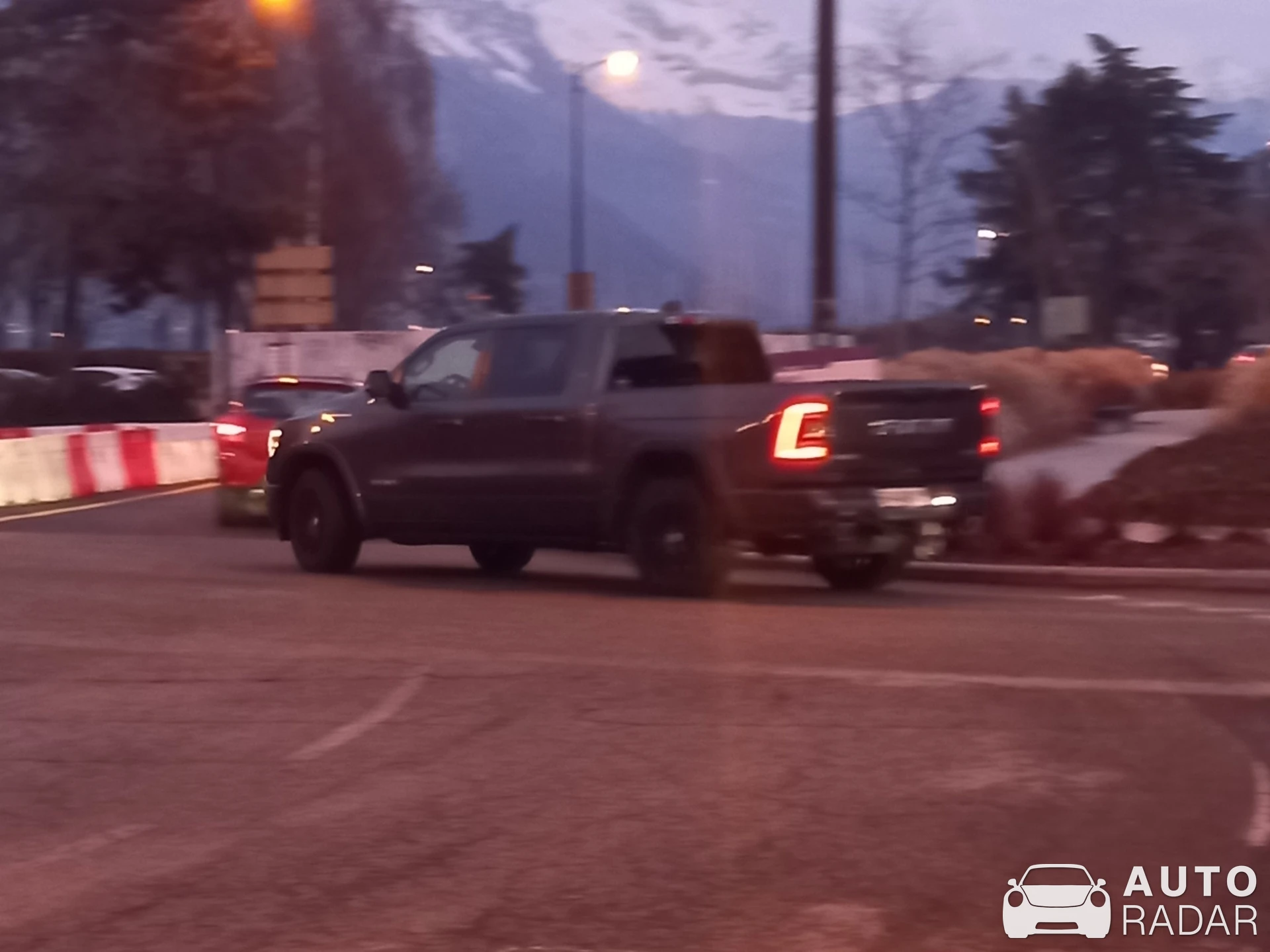 Dodge RAM 1500 spotted in Annecy, France
