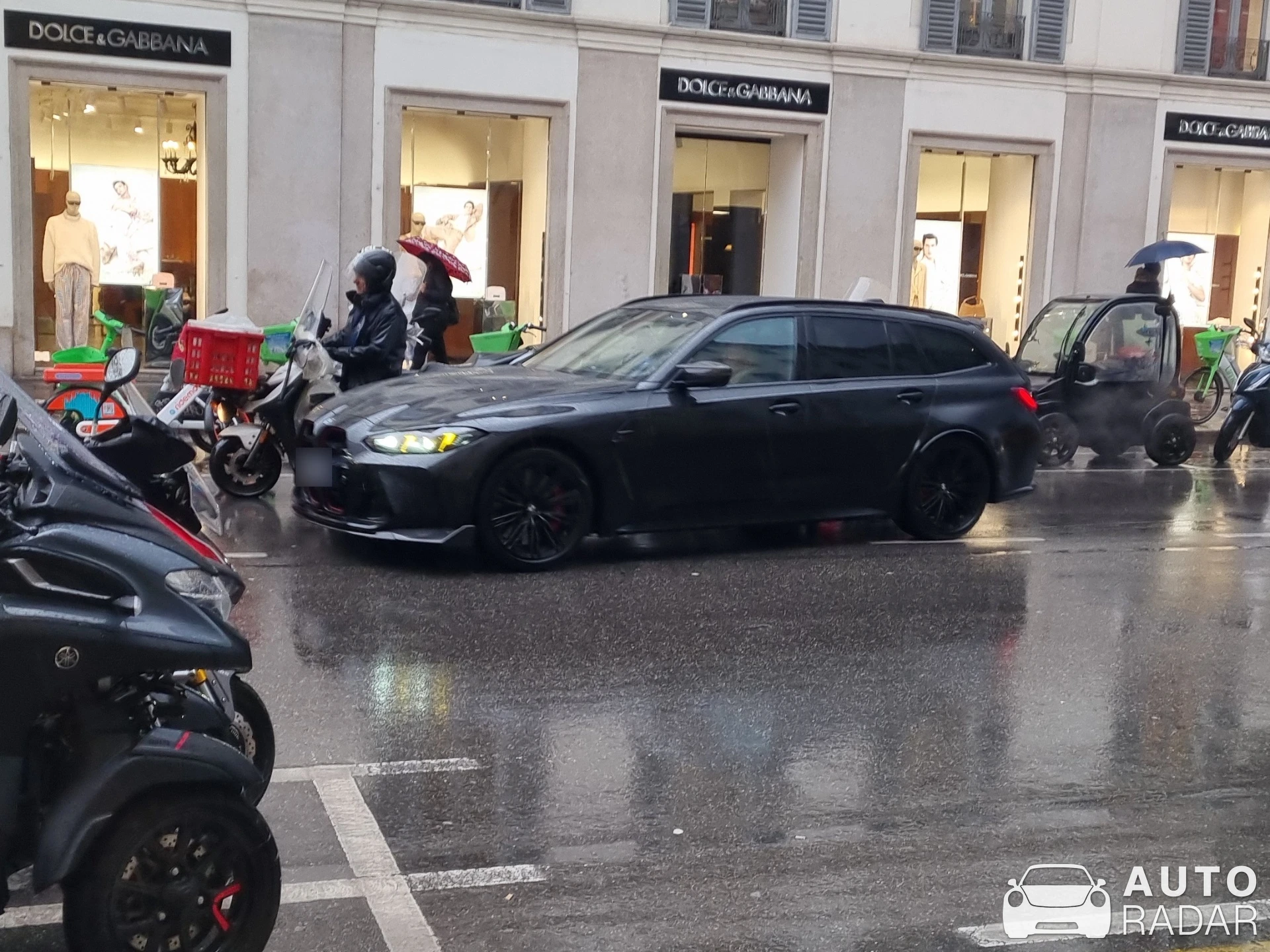 BMW M3 G81 Touring CS spotted in Milano, Italy