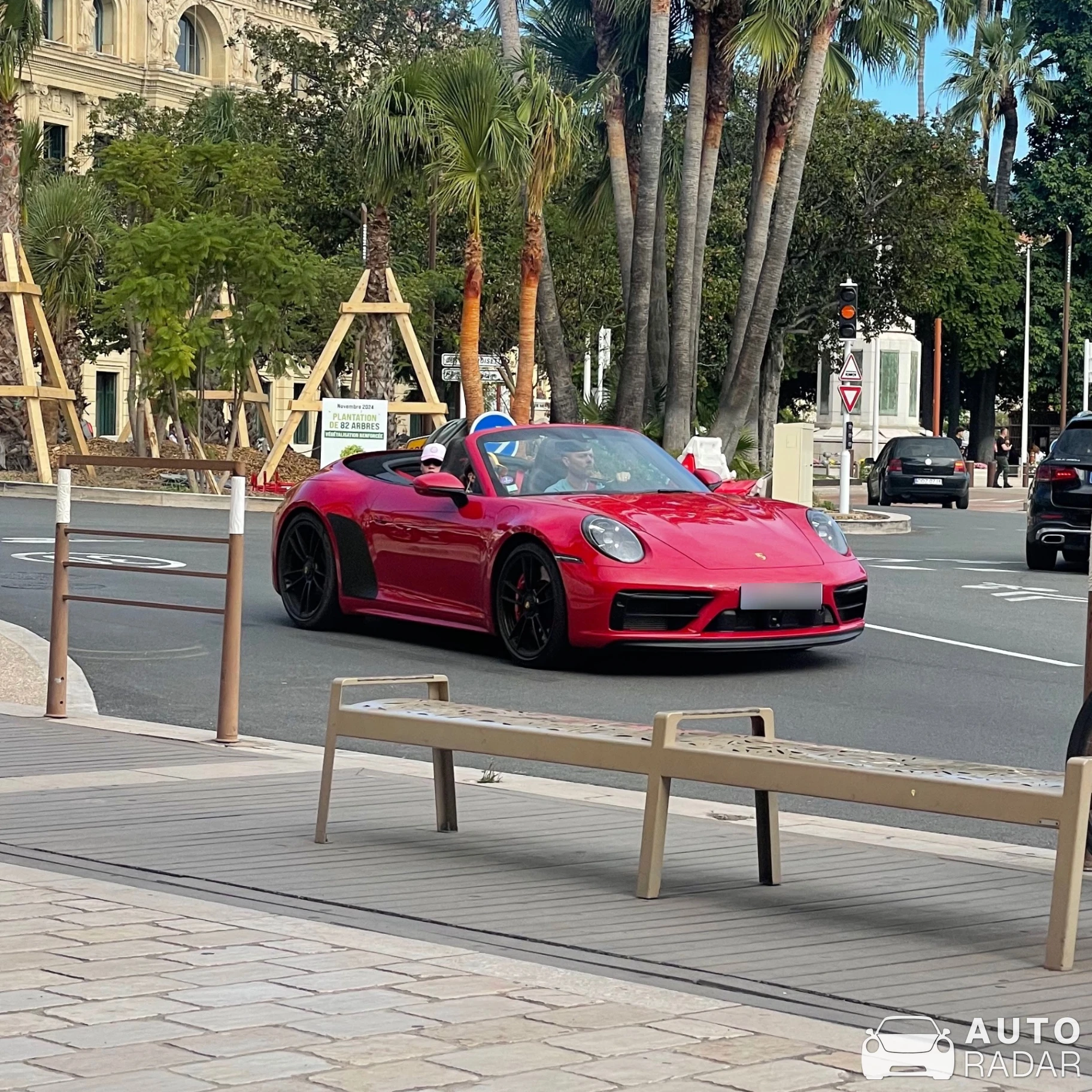 Porsche 992 Carrera 4S Cabriolet MkI spotted in Cannes, France