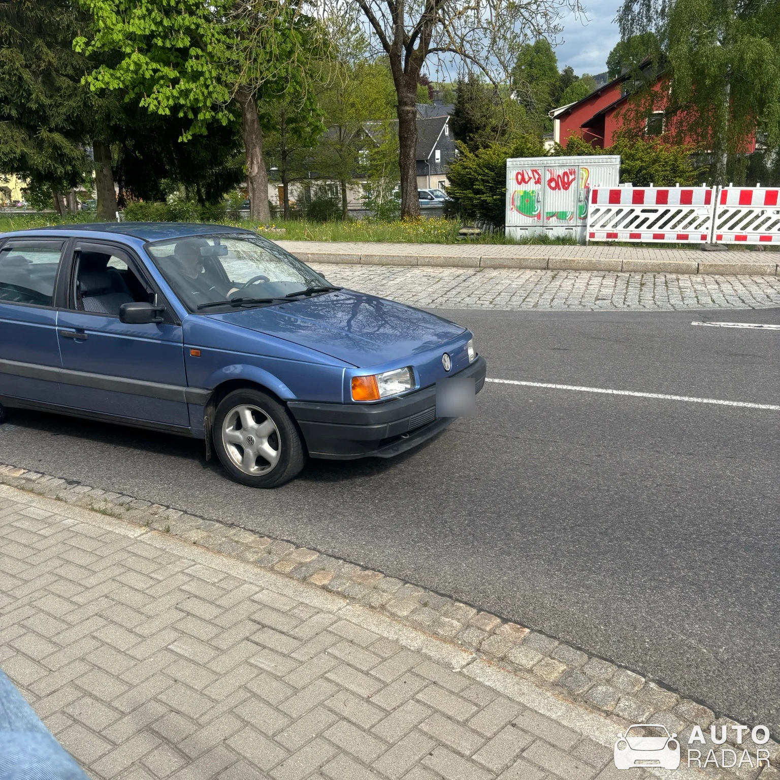 Volkswagen Passat B3 spotted in Zwönitz