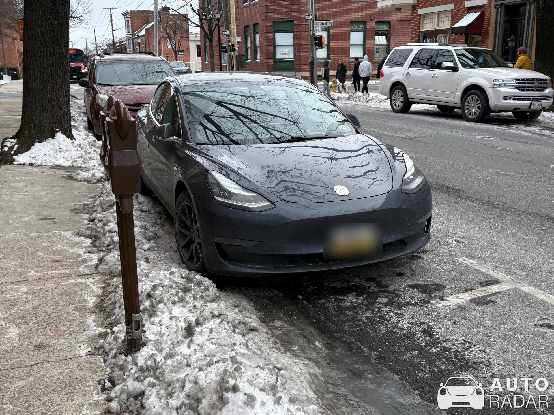 Tesla Model 3 Performance spotted in Frederick, United States