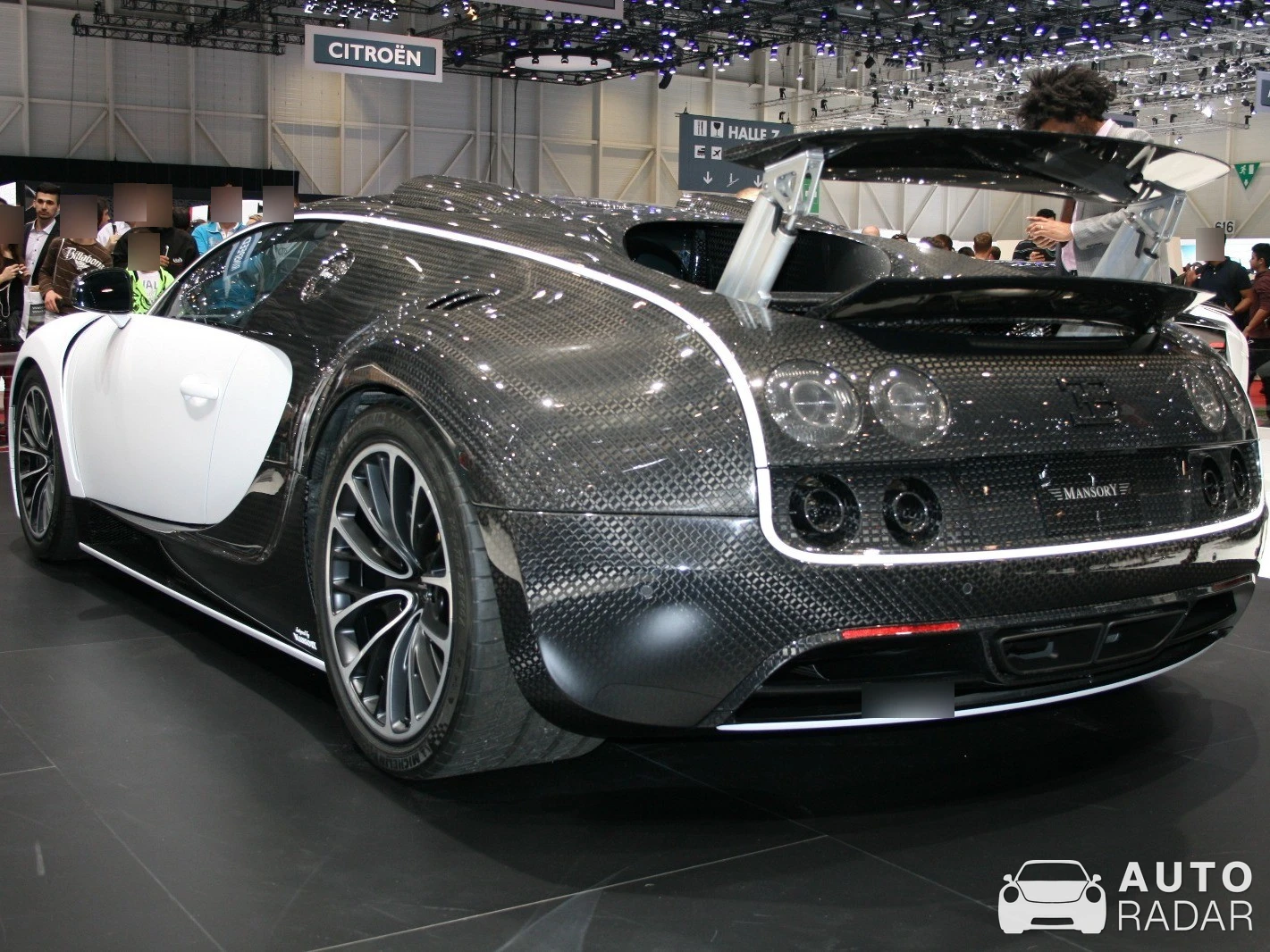 Bugatti Veyron 16.4 Mansory Vivere spotted in Genève