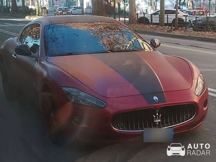 Maserati GranTurismo S spotted in Гатчина, Россия
