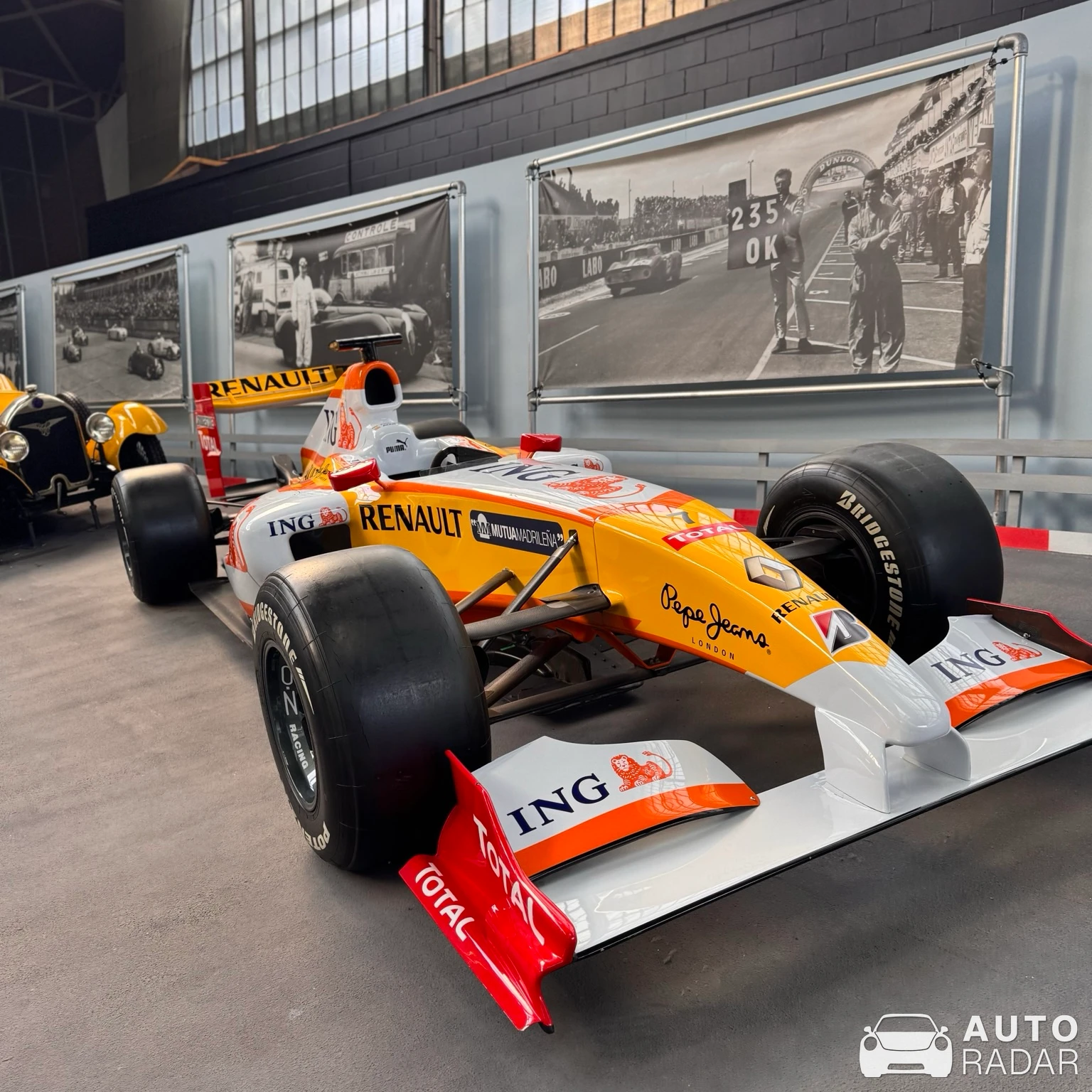 Renault F1 R28 spotted in Bruxelles, Belgique