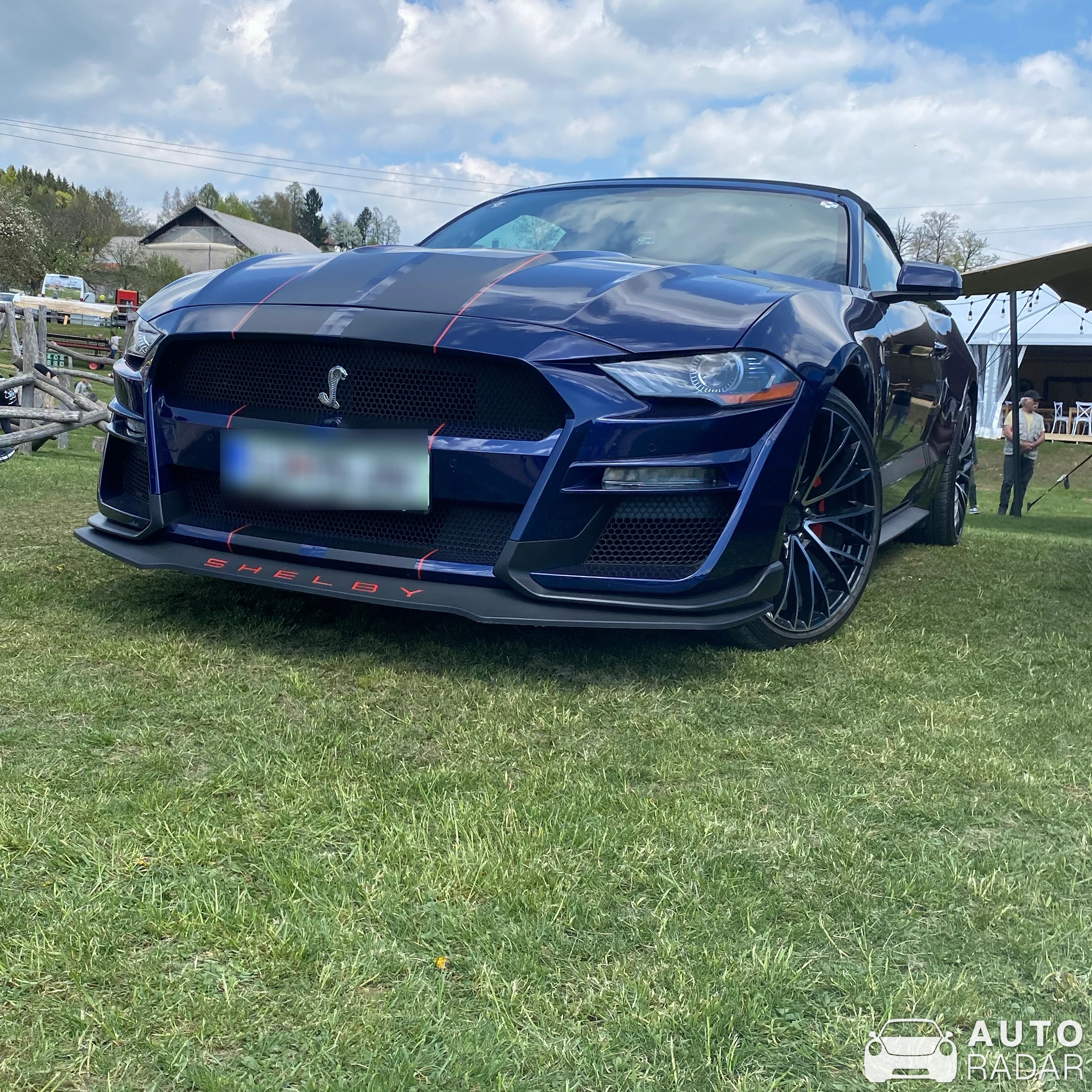 Ford Mustang Shelby GT500 Super Snake Convertible spotted in Višnja Gora
