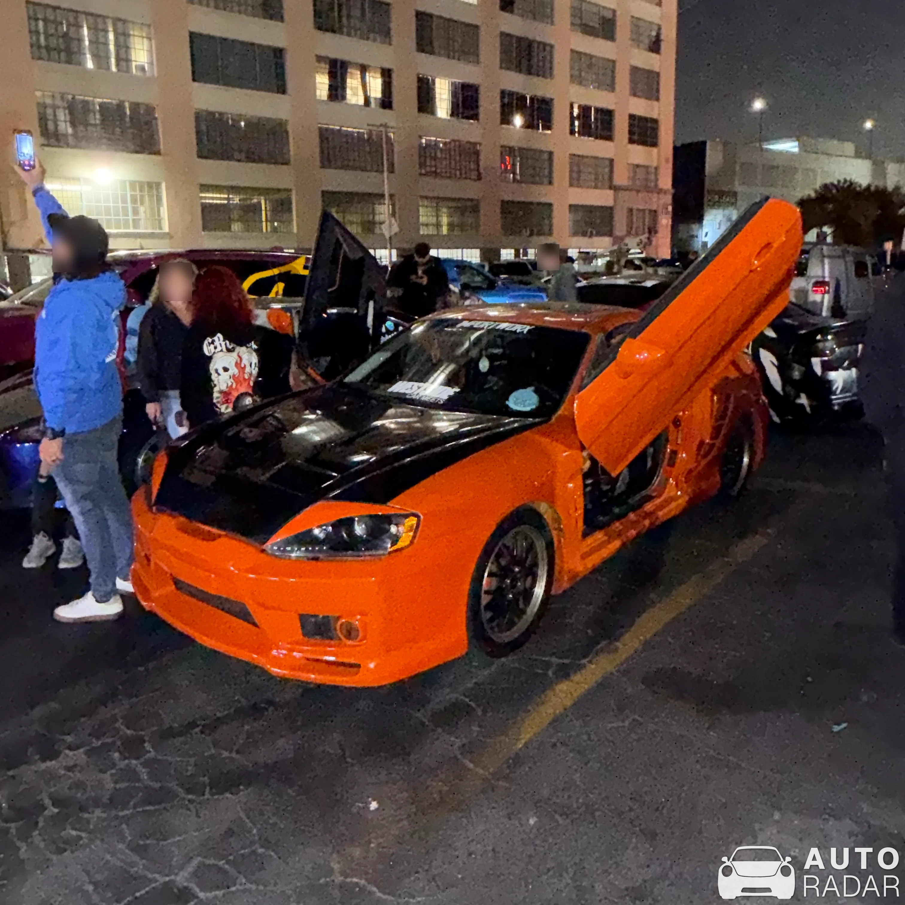 Hyundai Tiburon spotted in Los Angeles
