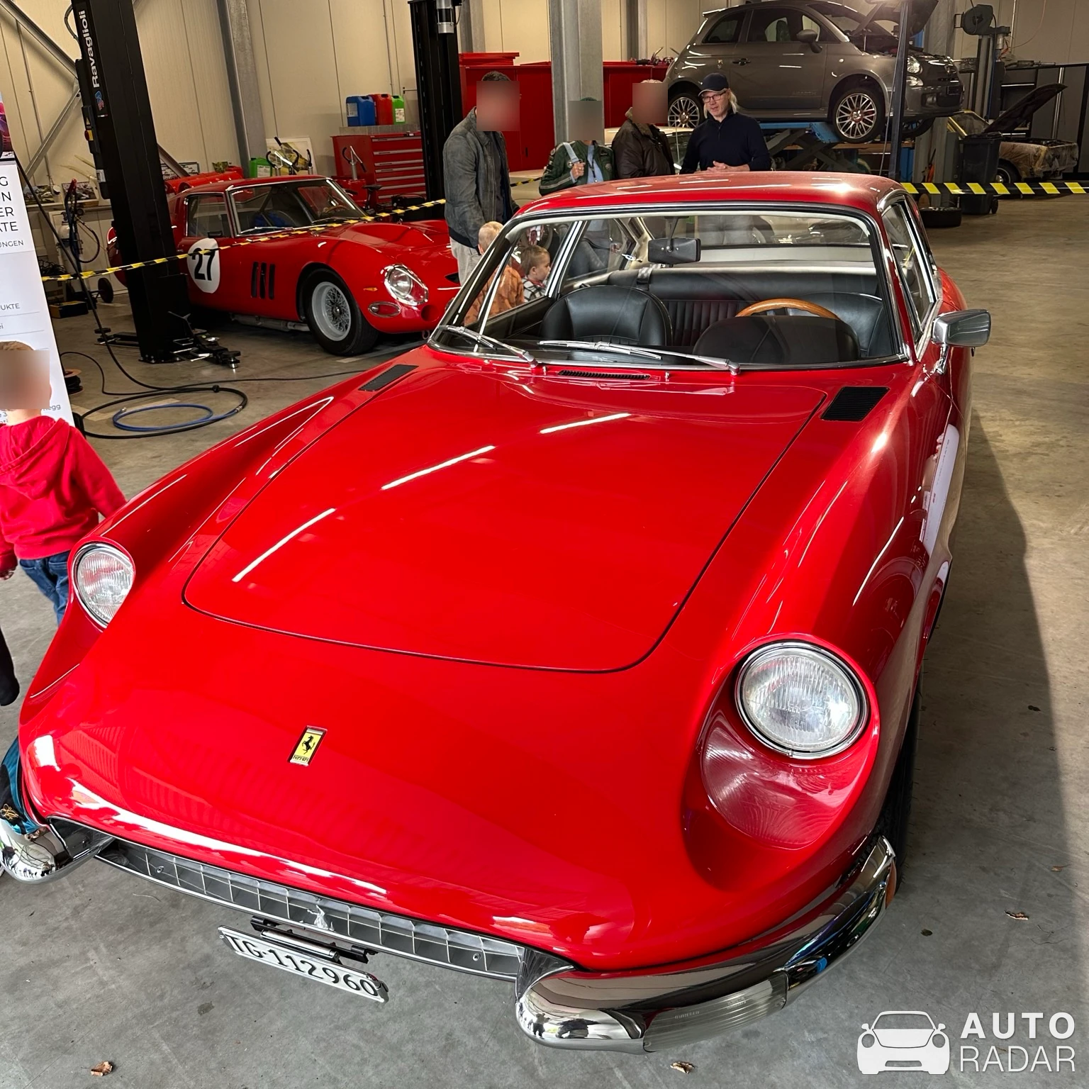 Ferrari 365 GTC spotted in Romanshorn