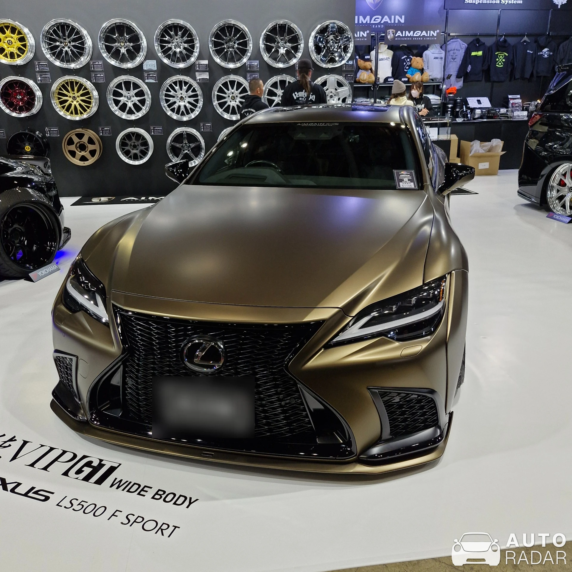 Lexus LS 500 spotted in Funabashi