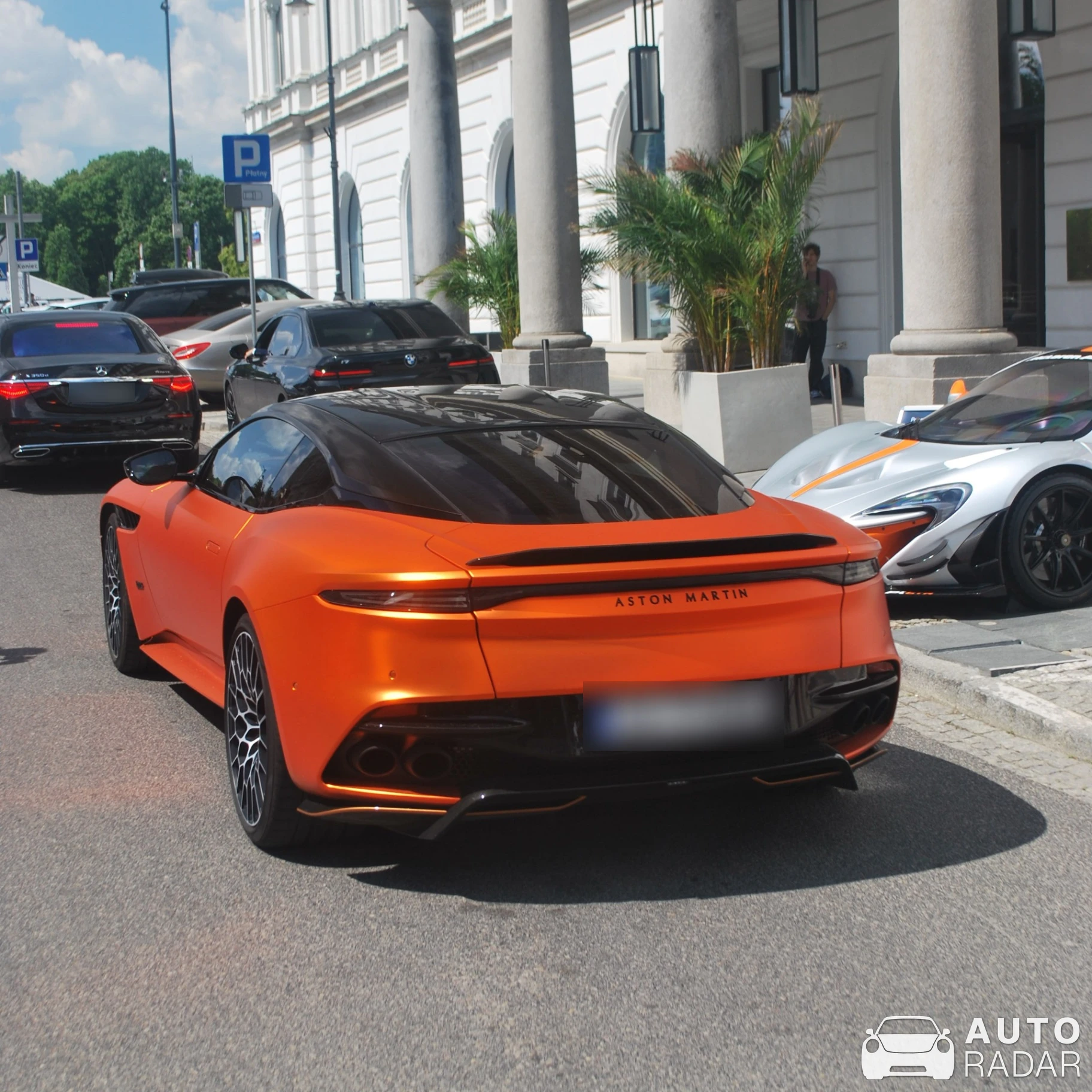 Aston Martin DBS 770 Ultimate spotted in Warszawa, Poland
