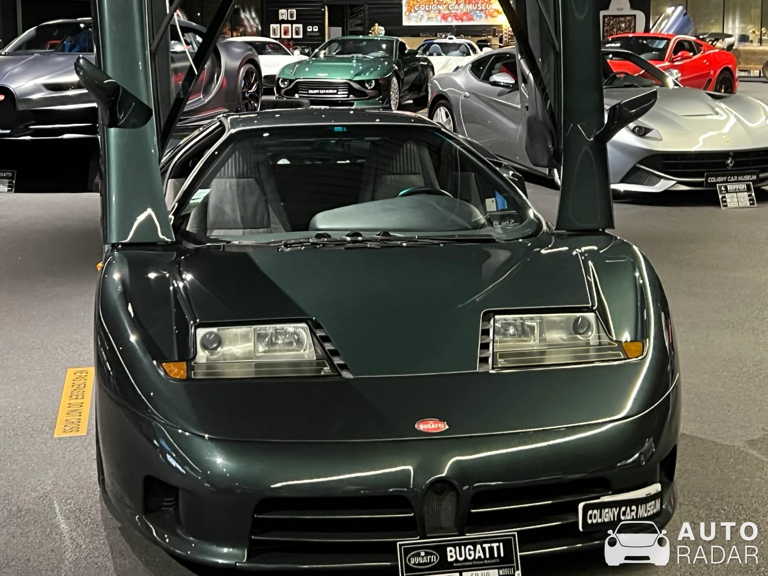 Bugatti EB110 spotted in Coligny