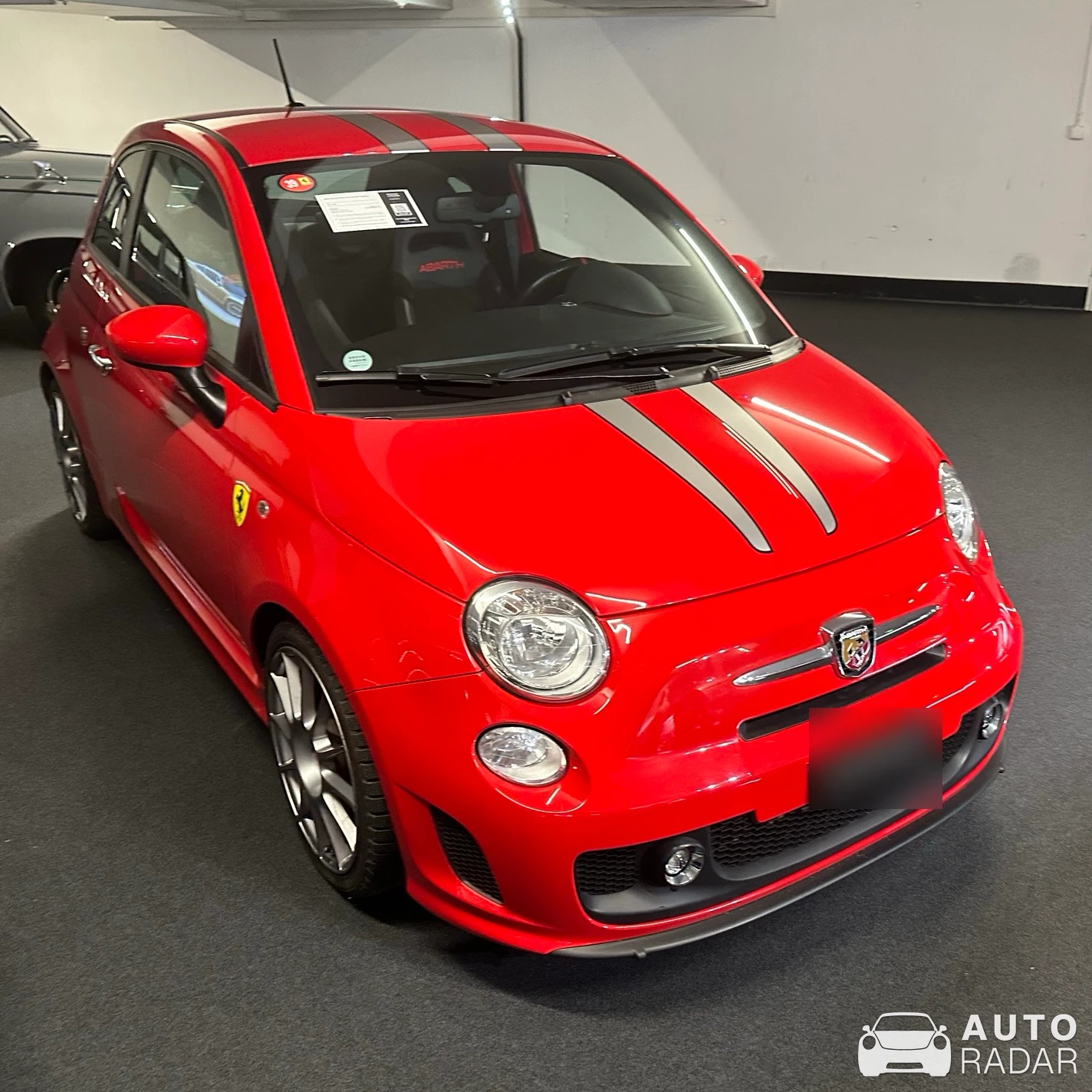 Abarth 695 Tributo Ferrari spotted in Zürich