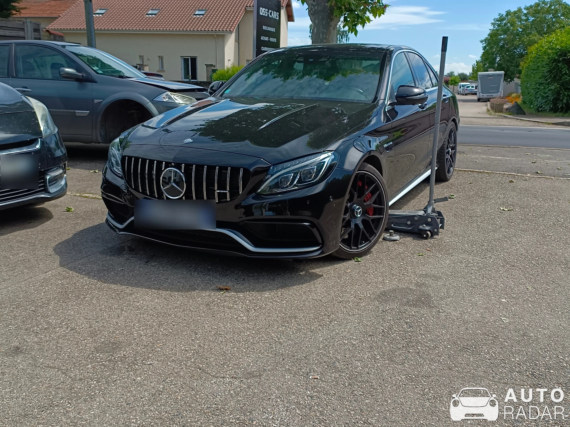 Mercedes-AMG C 63 S W205 spotted in Veauche, France