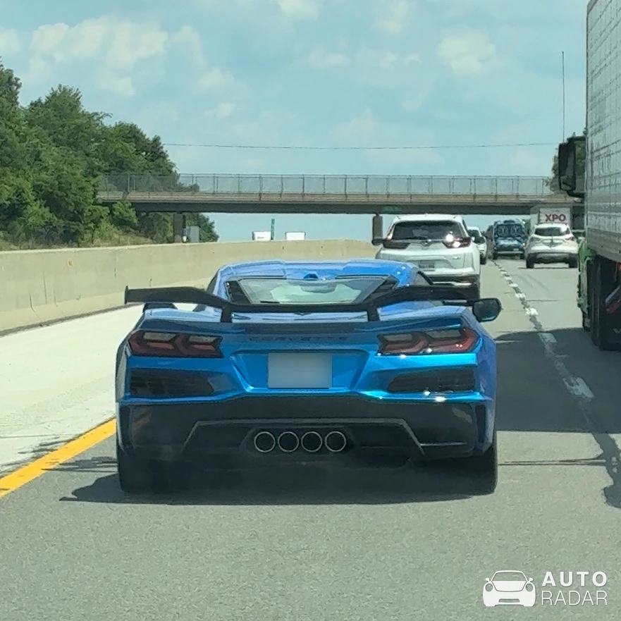 Chevrolet Corvette C8 Stingray spotted in Garrettsville