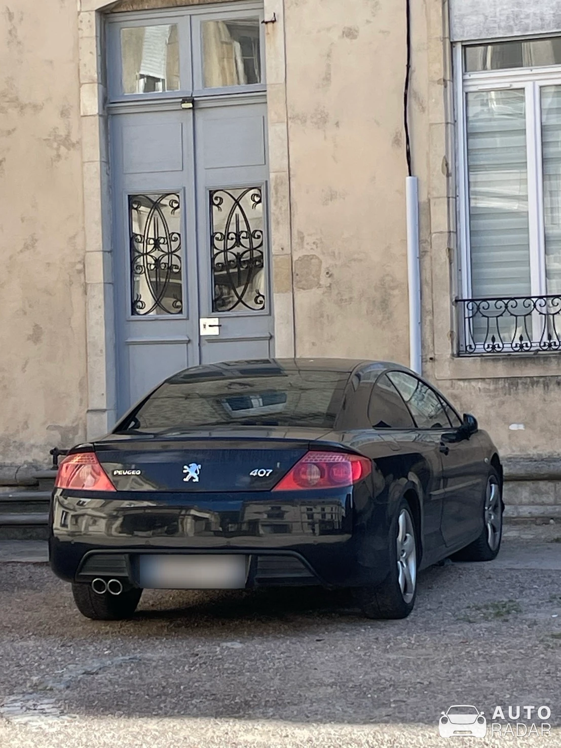 Peugeot 407 Coupe spotted in Toul