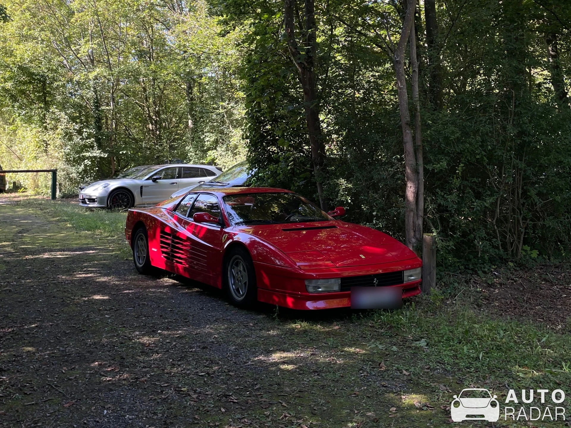 Ferrari Testarossa spotted in Chantilly, France