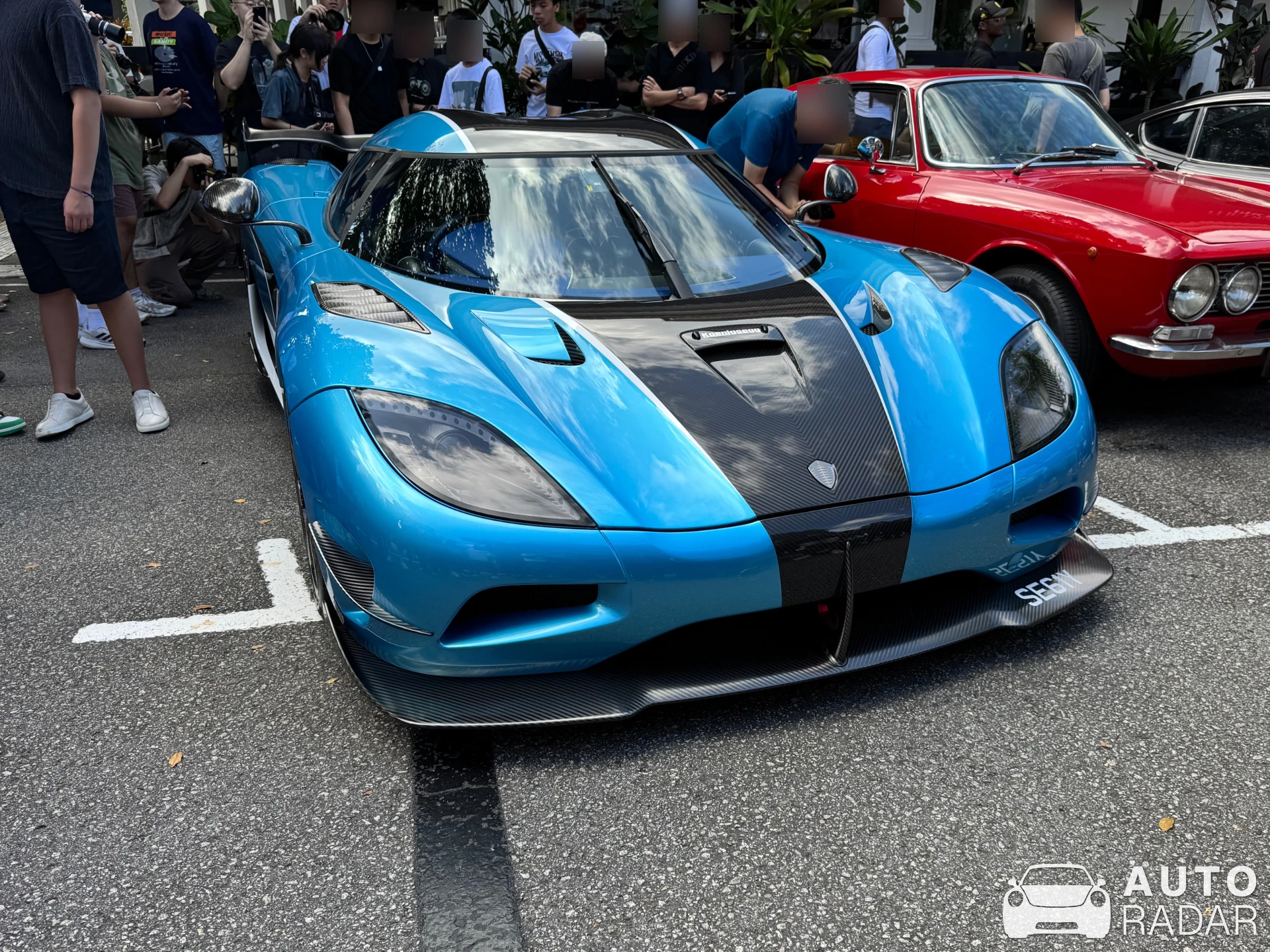 Koenigsegg Agera S+ Medusa spotted in Singapore