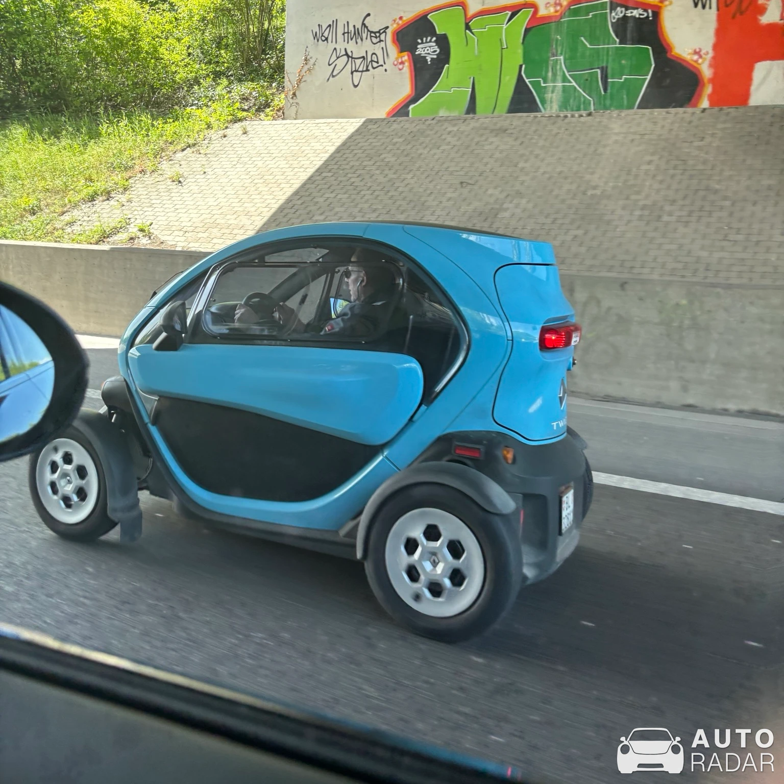 Renault Twizy spotted in Kanton Reinach