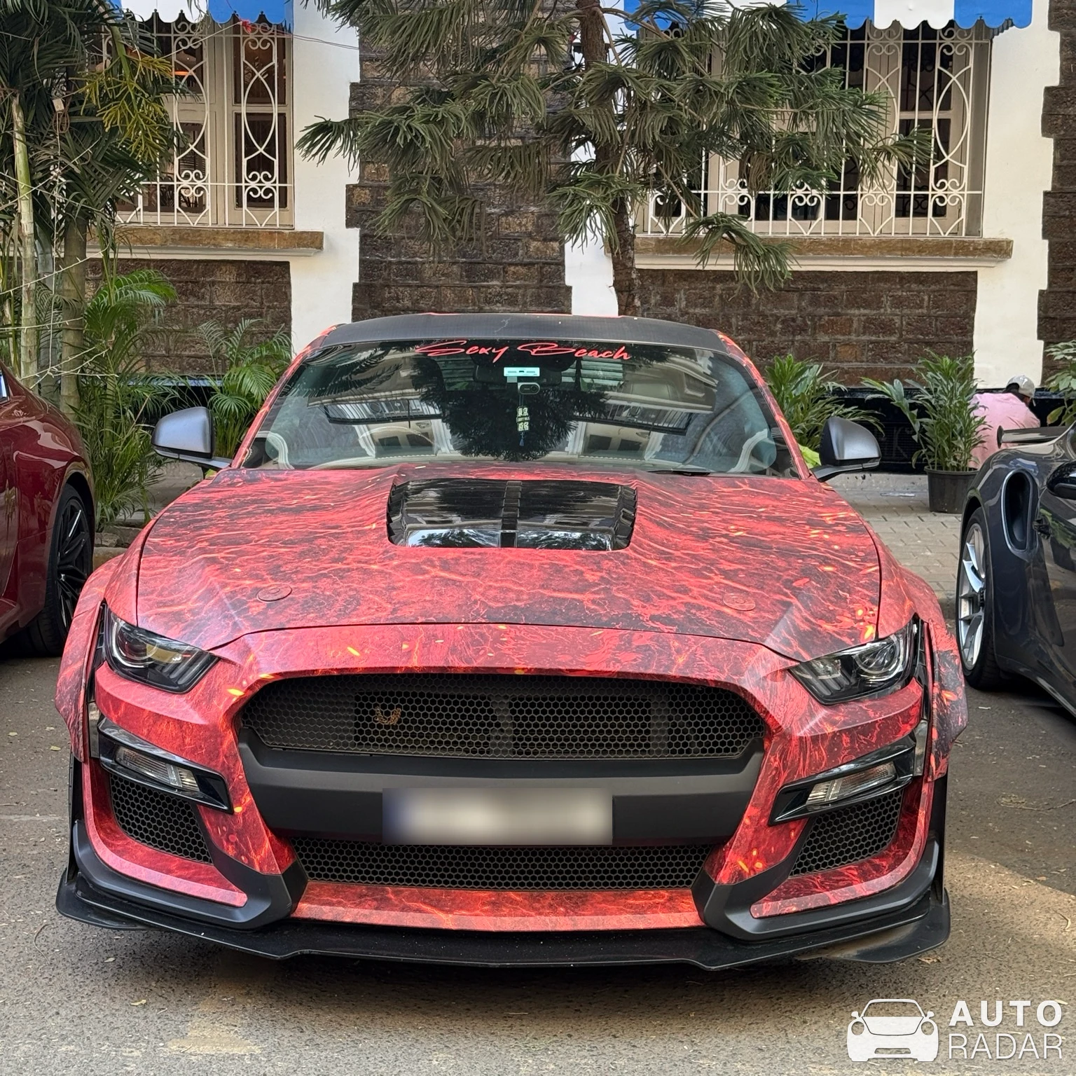 Ford Mustang GT spotted in Mumbai, India