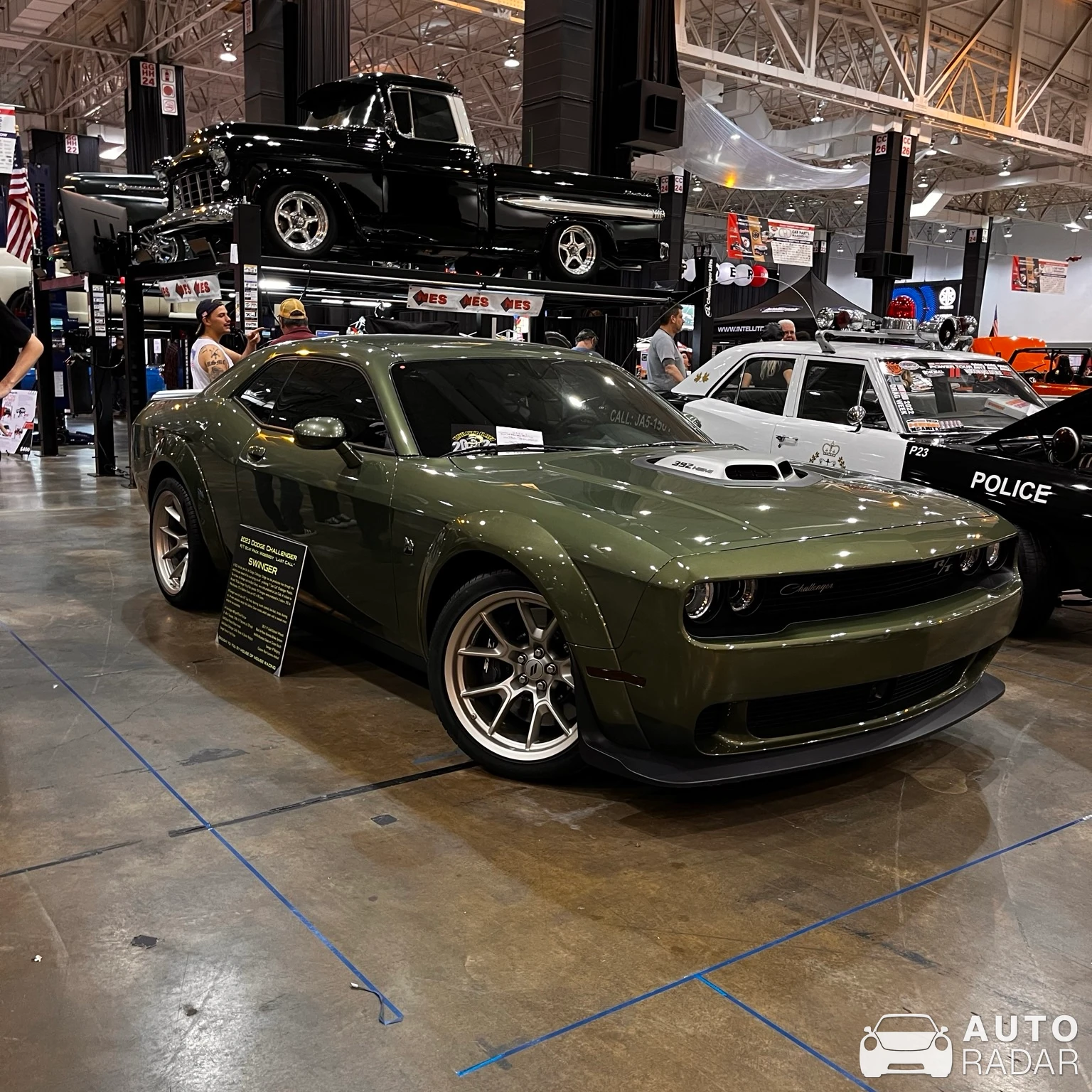 Dodge Challenger Scat Pack Swinger Edition 2023 spotted