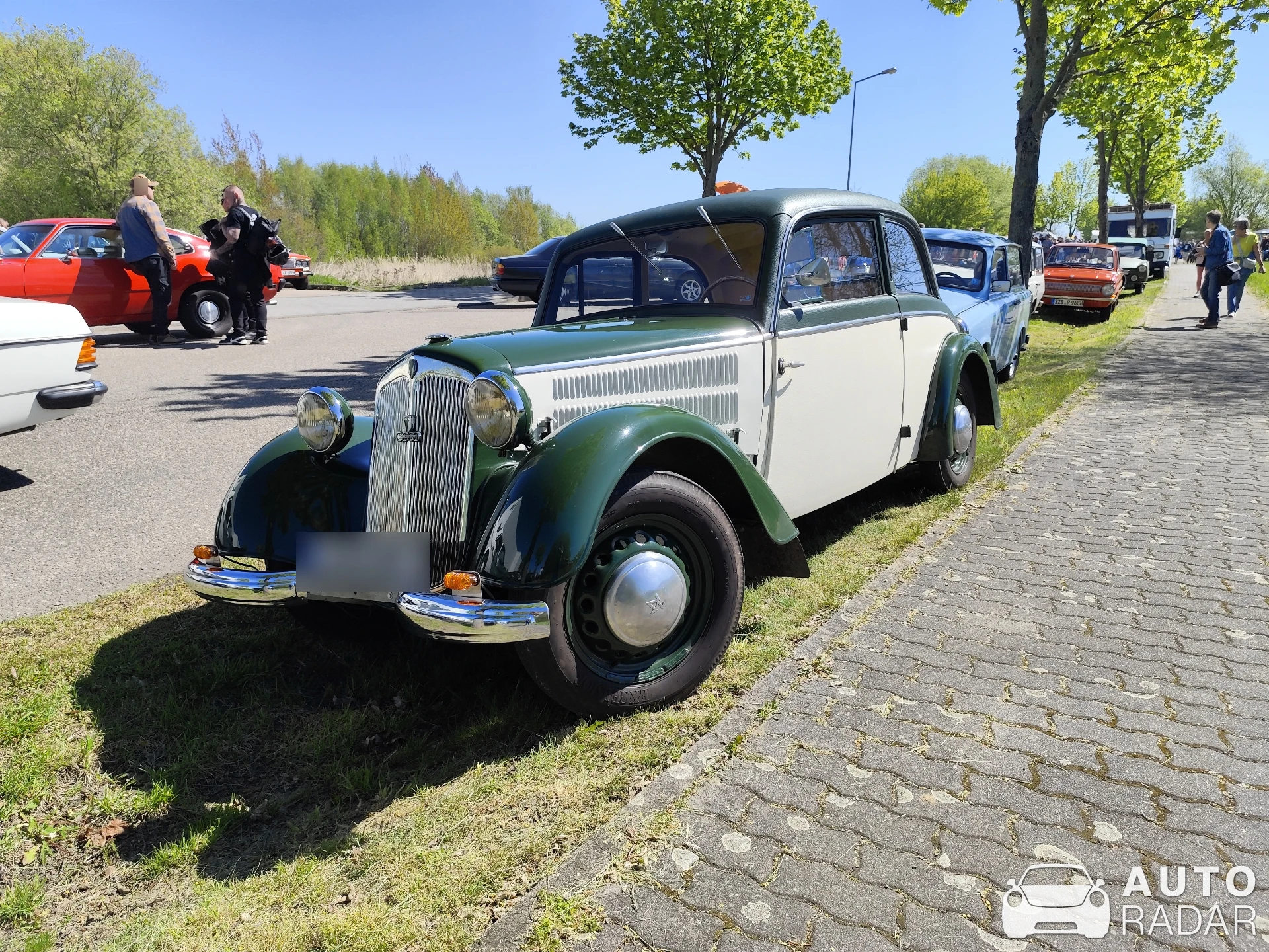 DKW F8 Cabriolet spotted in Hartmannsdorf