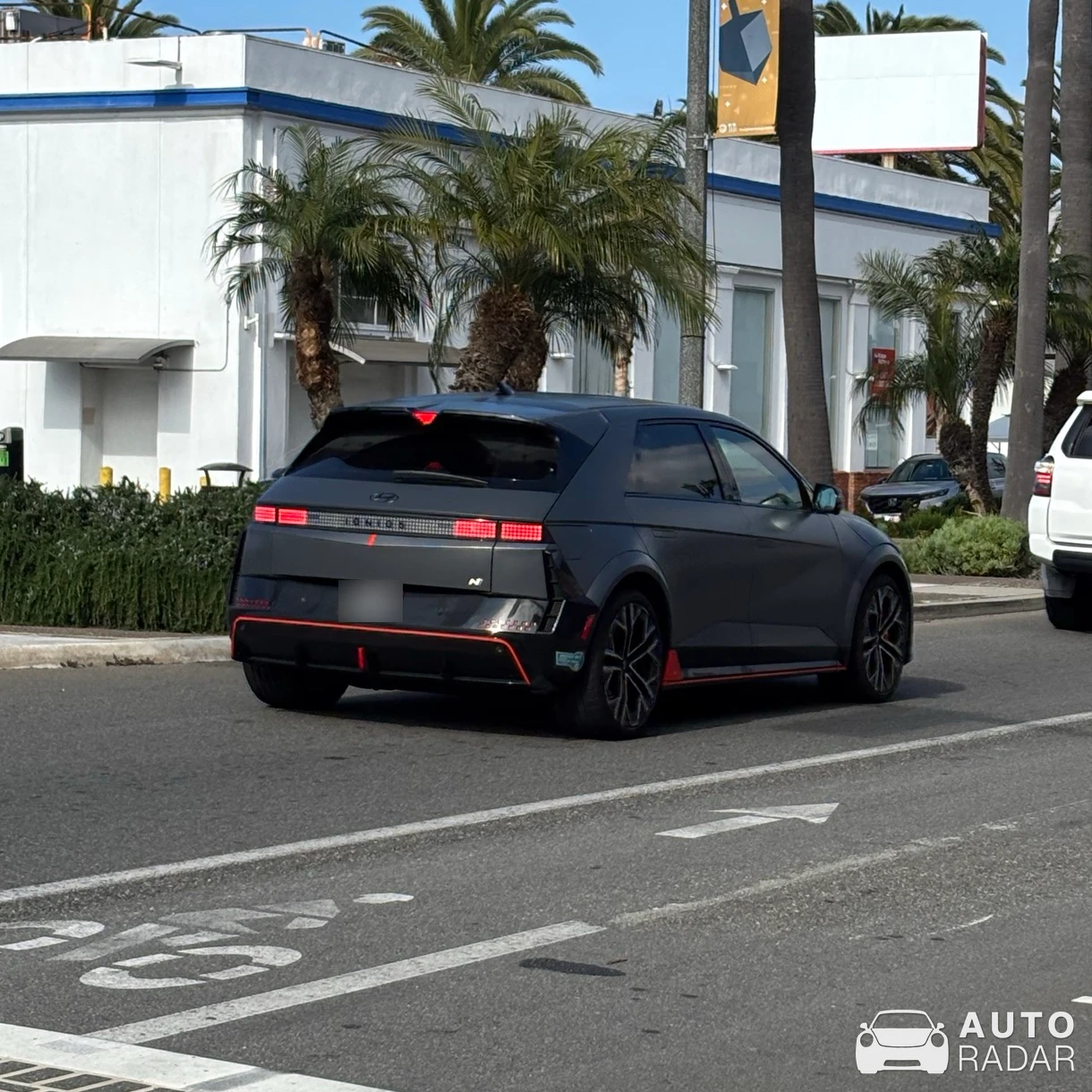 Hyundai Ioniq 5 N spotted in Hermosa Beach, United States