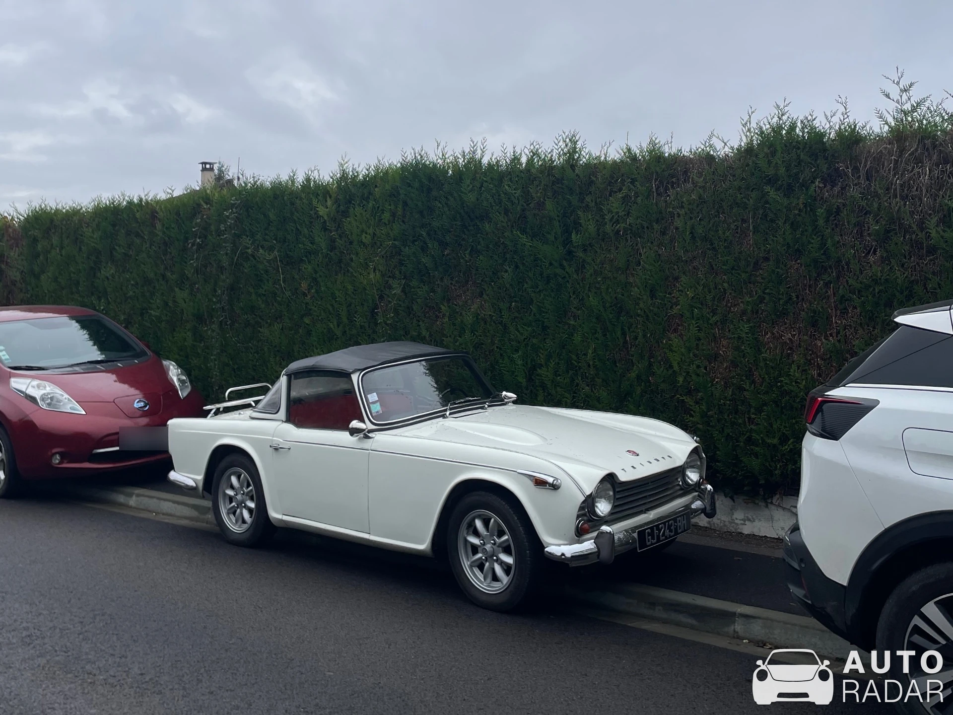 Triumph TR3 spotted in Alizay, France