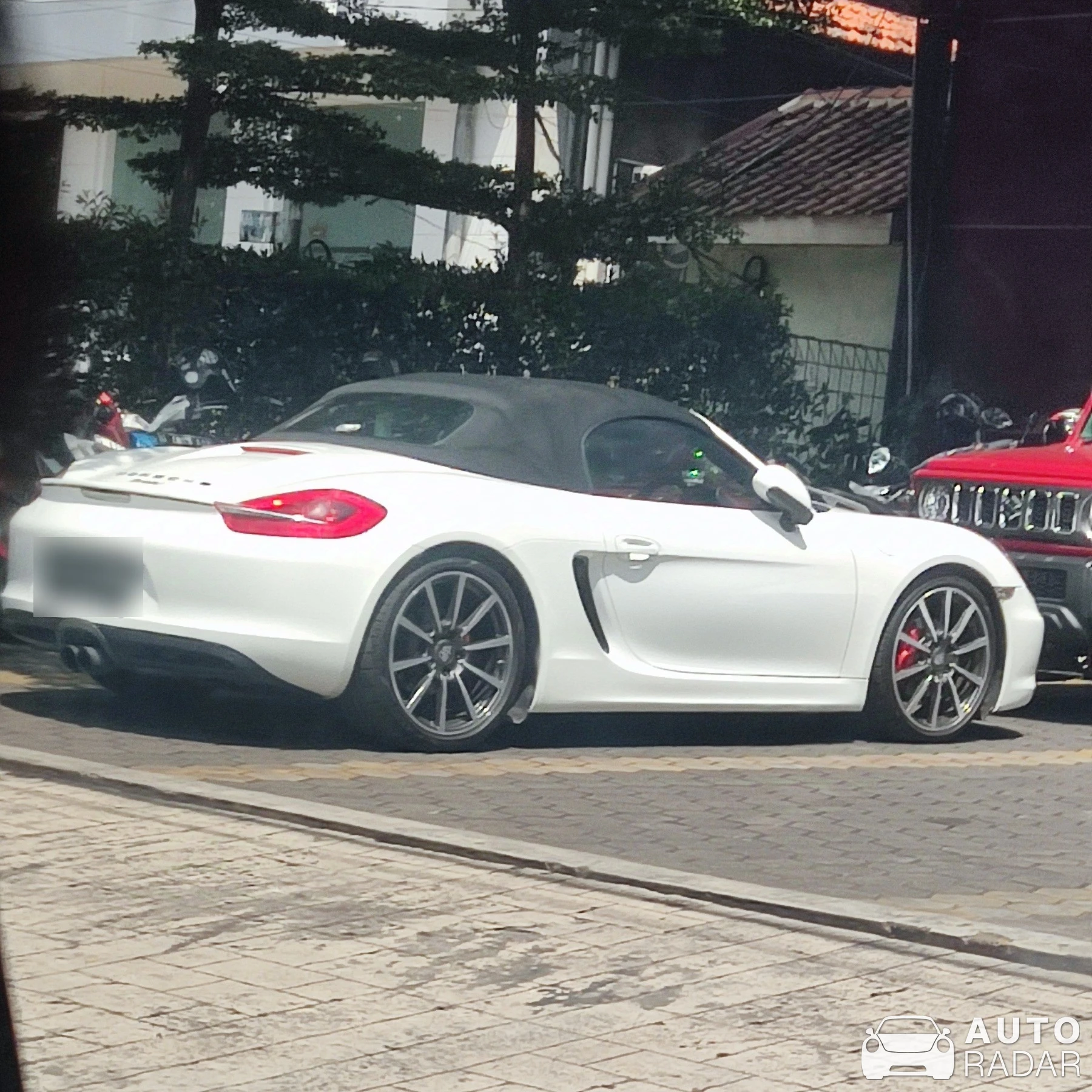 Porsche 981 Boxster spotted in Bandung City, Indonesia