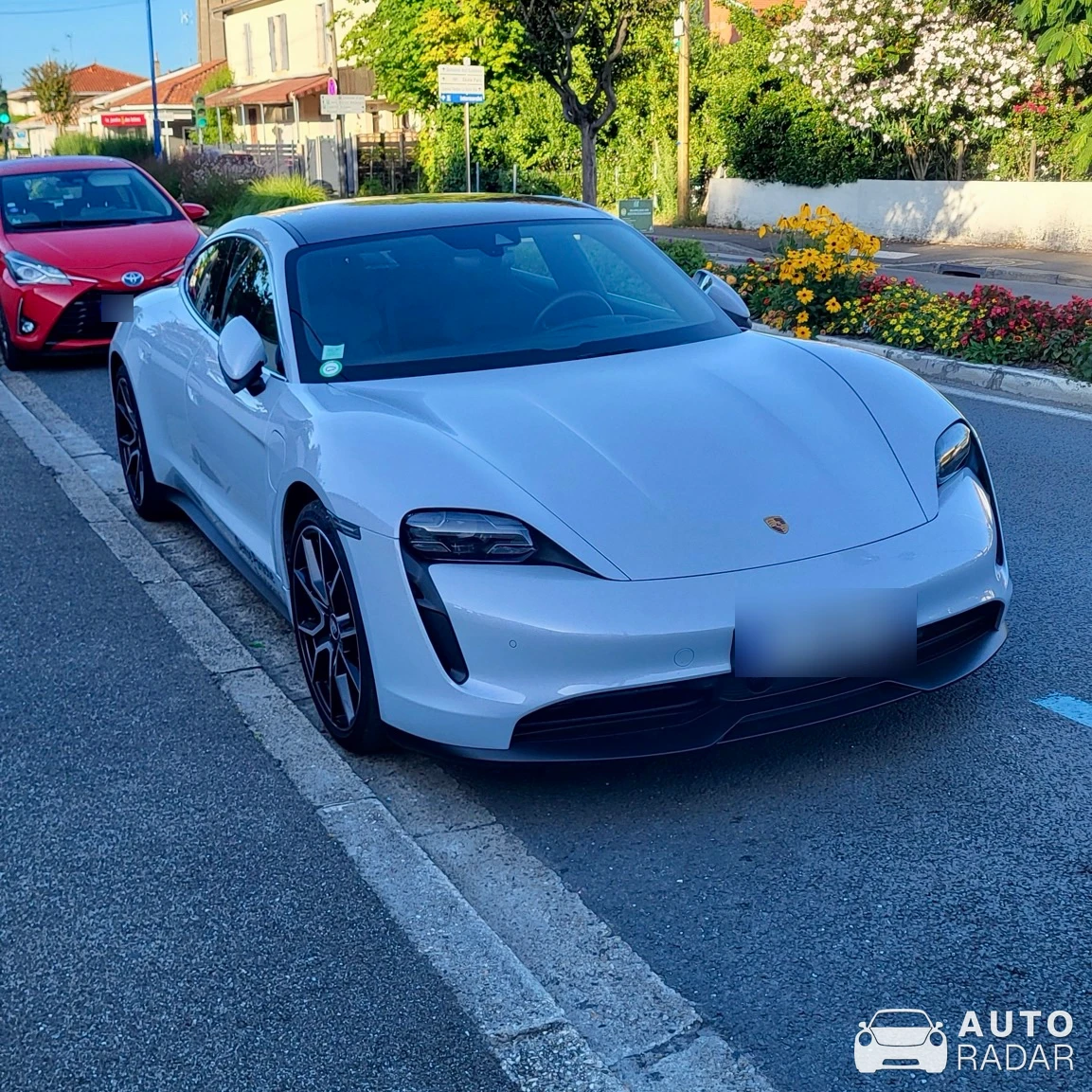 Porsche Taycan GTS spotted in Lège-Cap-Ferret