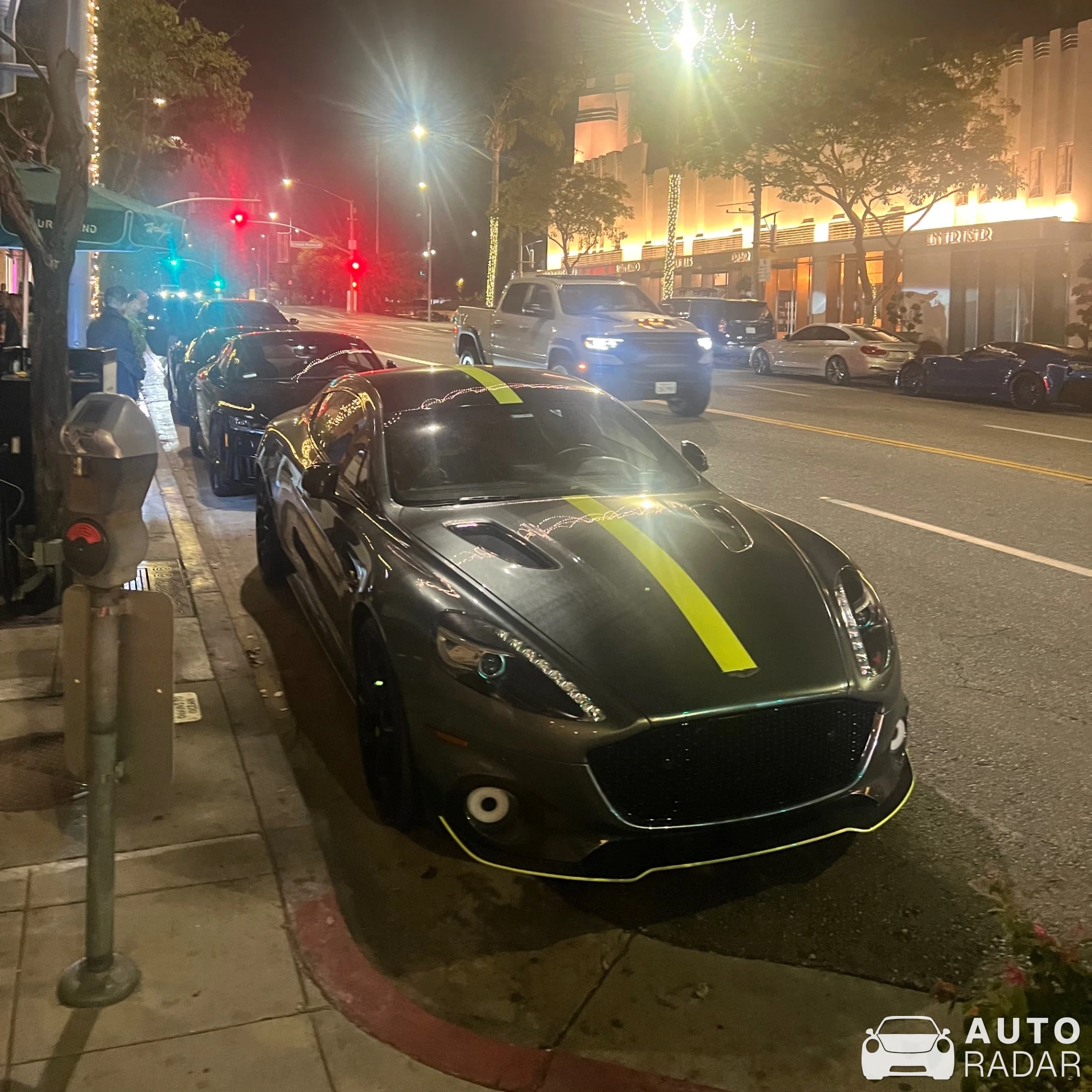 Aston Martin Rapide S AMR spotted in Beverly Hills, United States