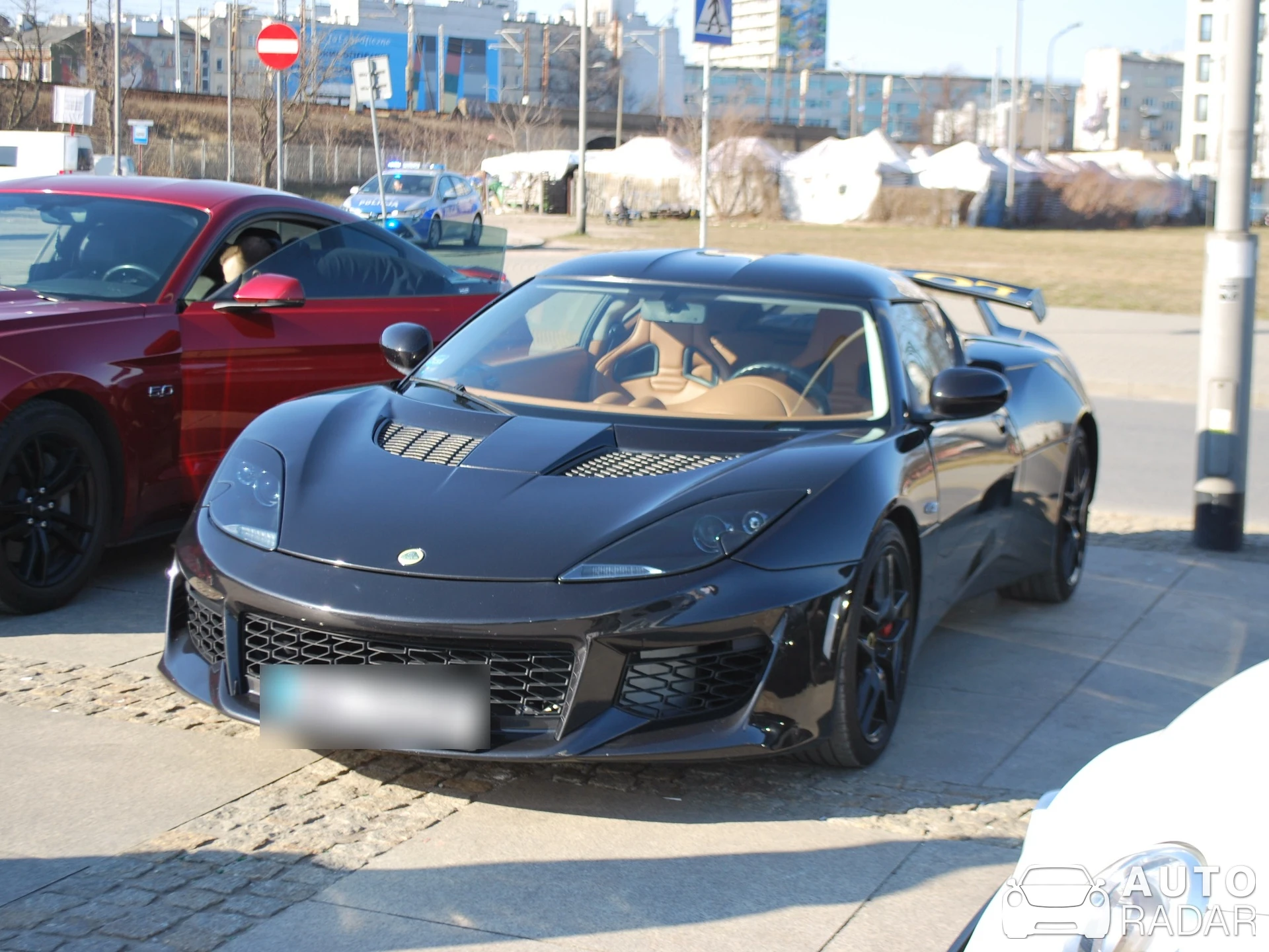 Lotus Evora 400 spotted in Warszawa, Poland