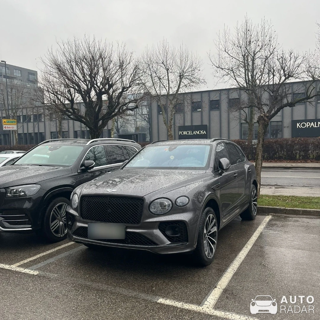 Bentley Bentayga spotted in Ljubljana, Slovenia