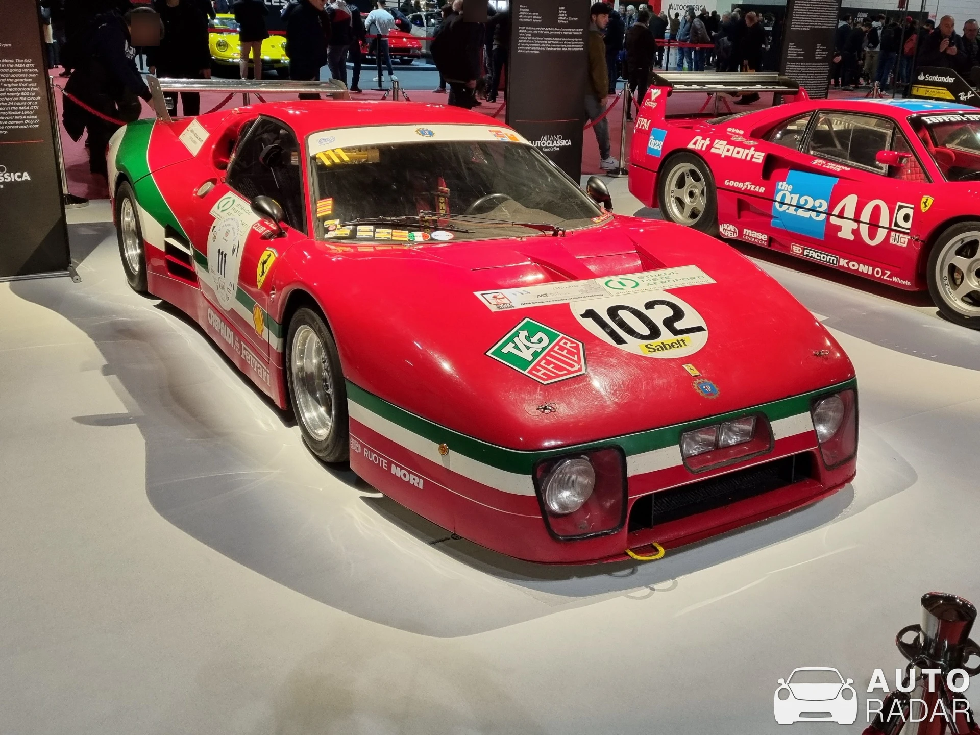 Ferrari 512 BB spotted in Rho, Italia