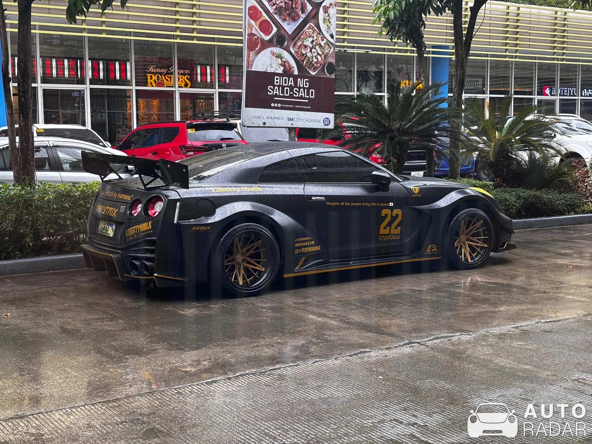Nissan GT-R R35 Liberty Walk Widebody spotted in Cauayan City
