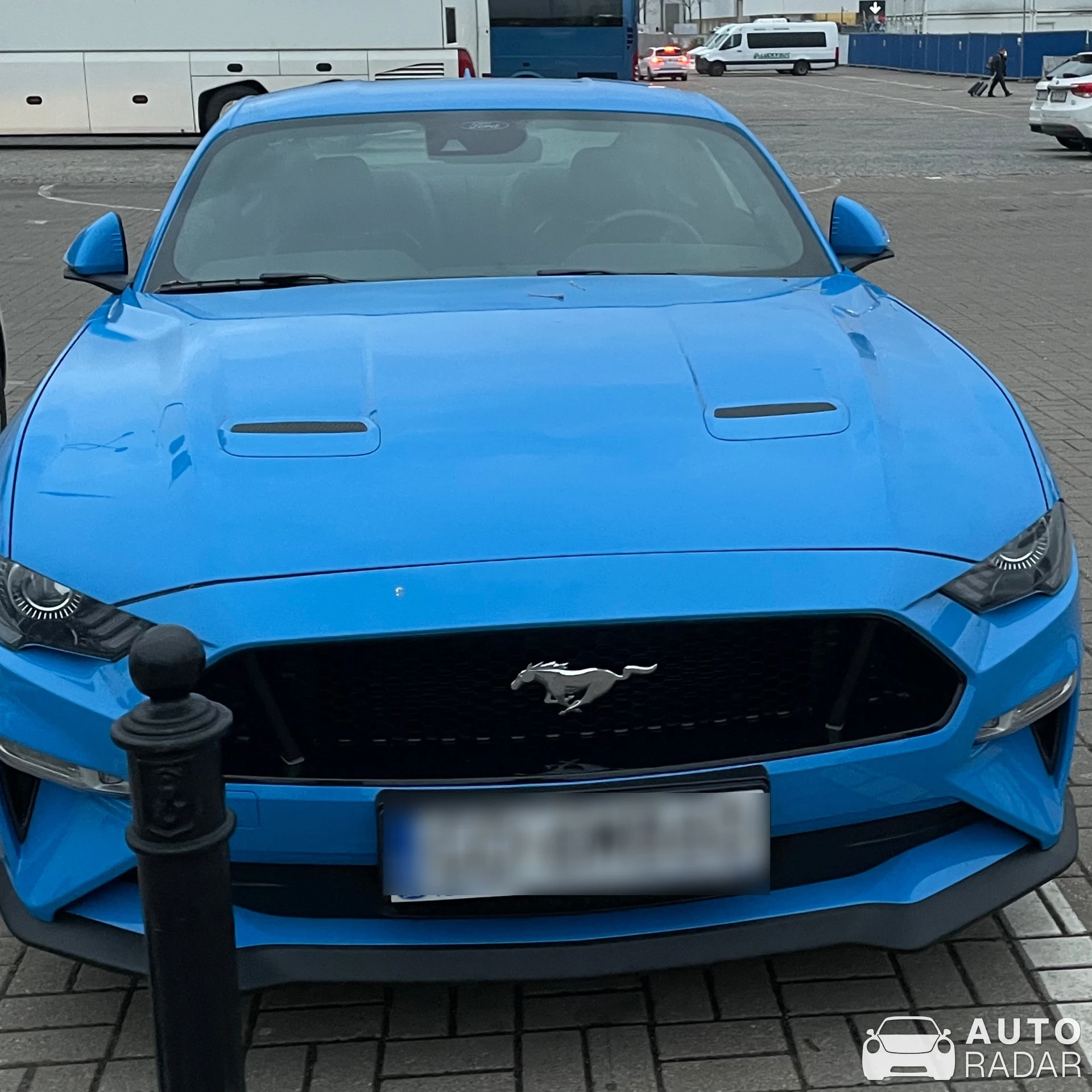 Ford Mustang spotted in Warszawa, Poland