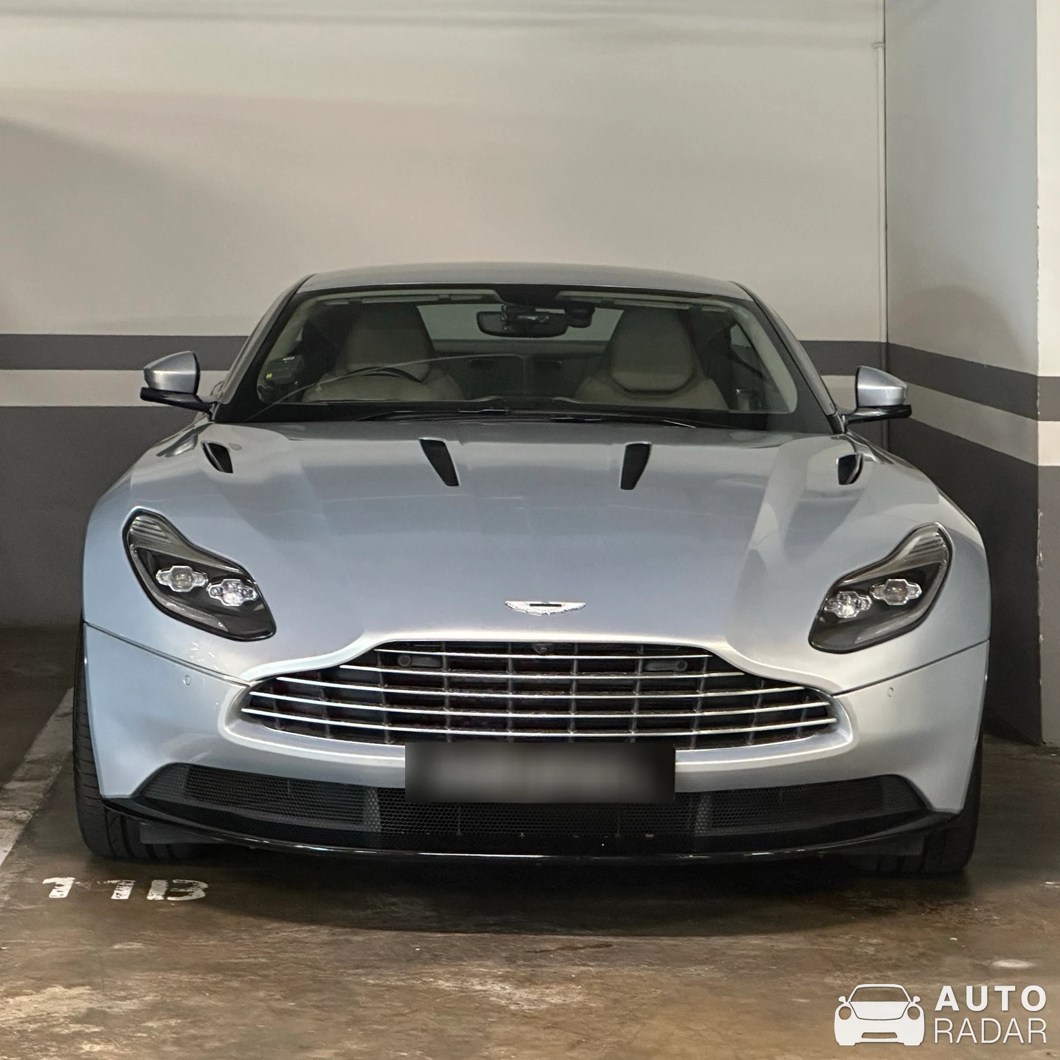 Aston Martin DB11 V8 spotted in Singapore