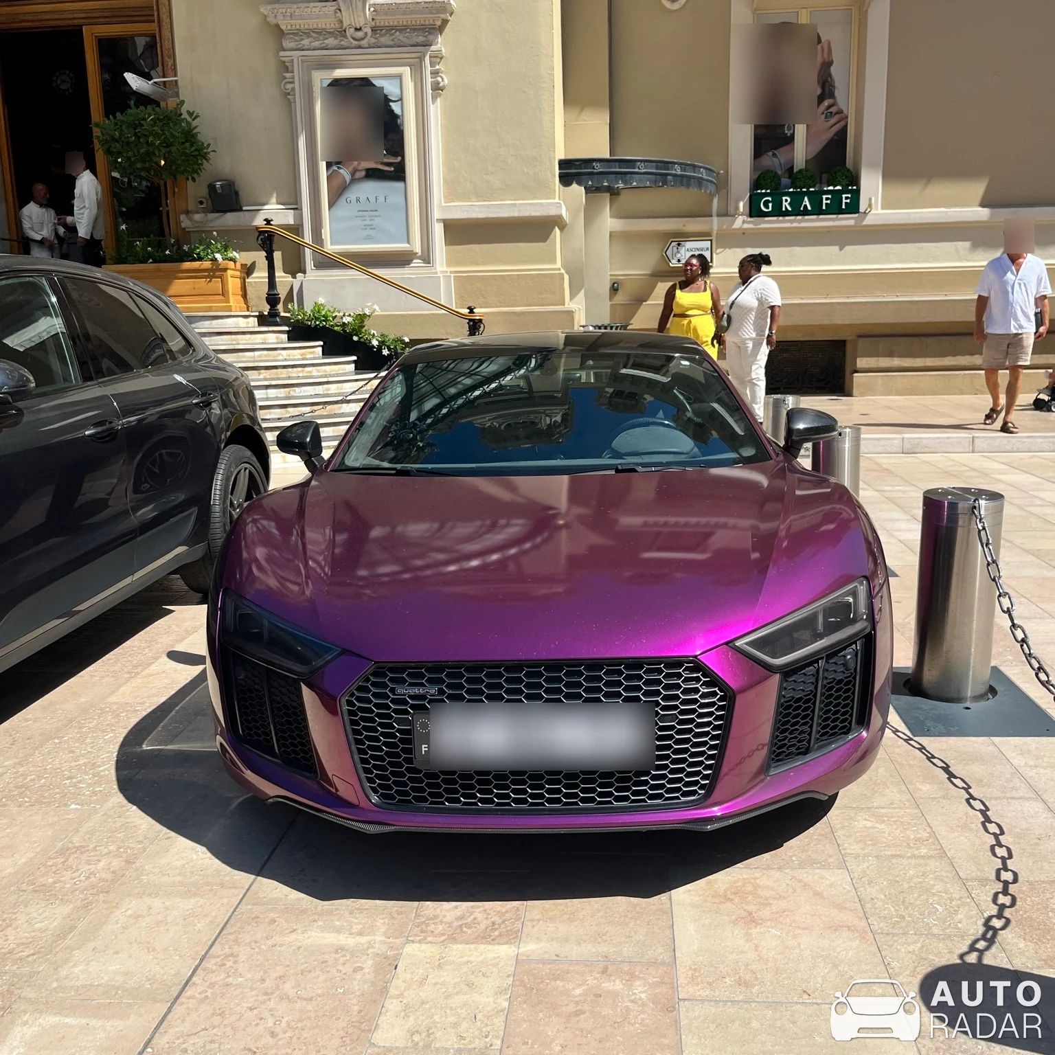 Audi R8 V10 spotted in Monaco, Monaco